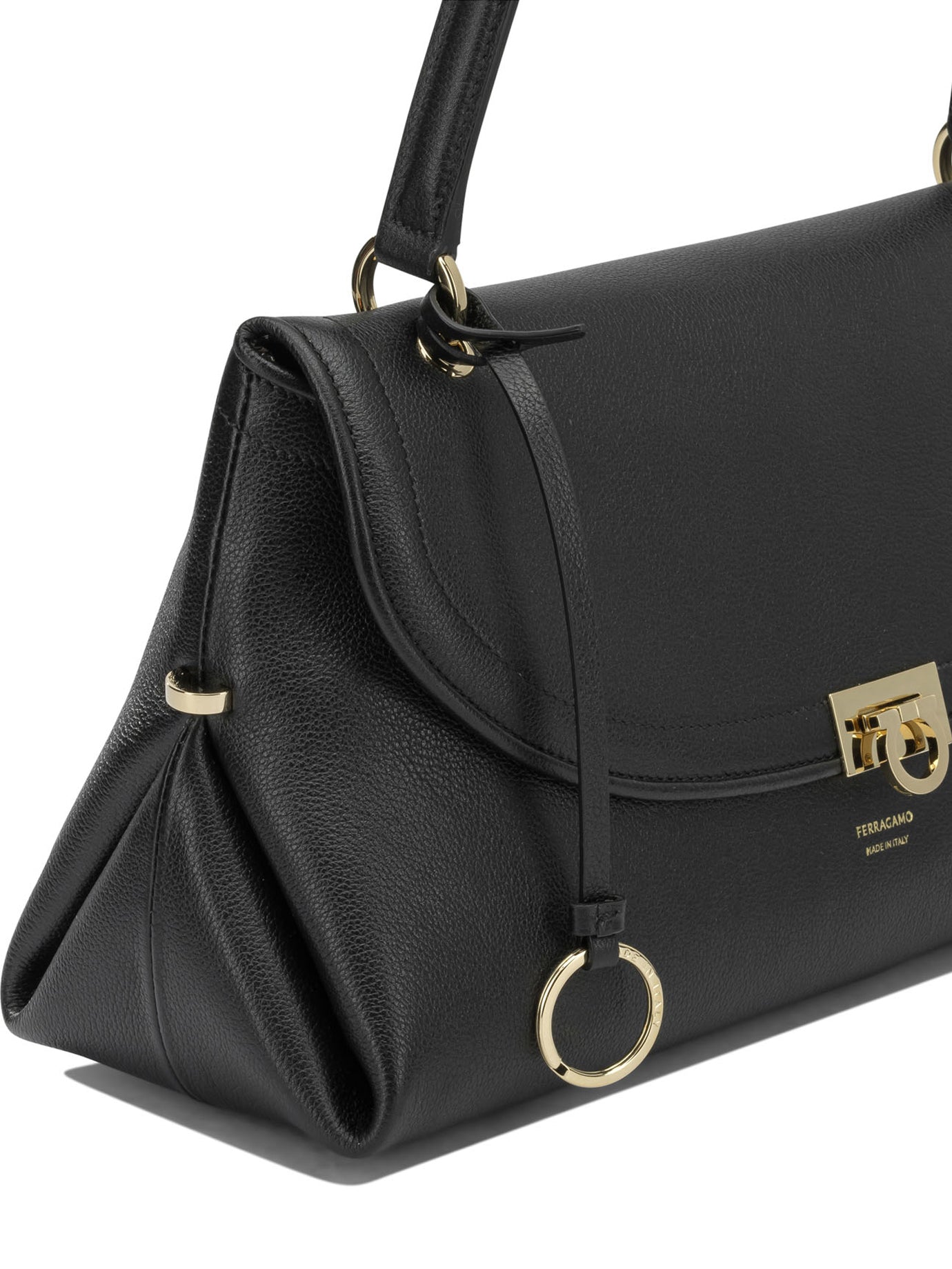 Ferragamo Medium Gancini Shoulder Bag