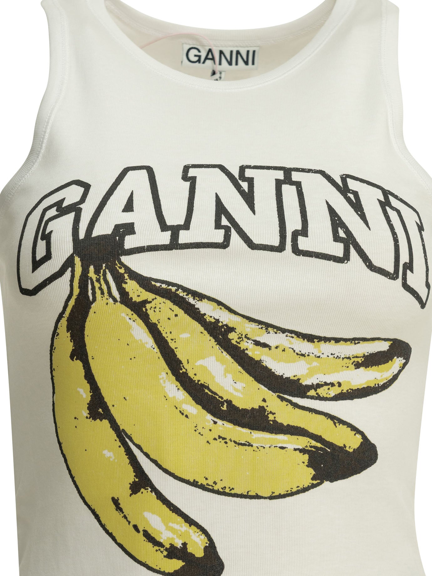 Ganni Banana Tank Top