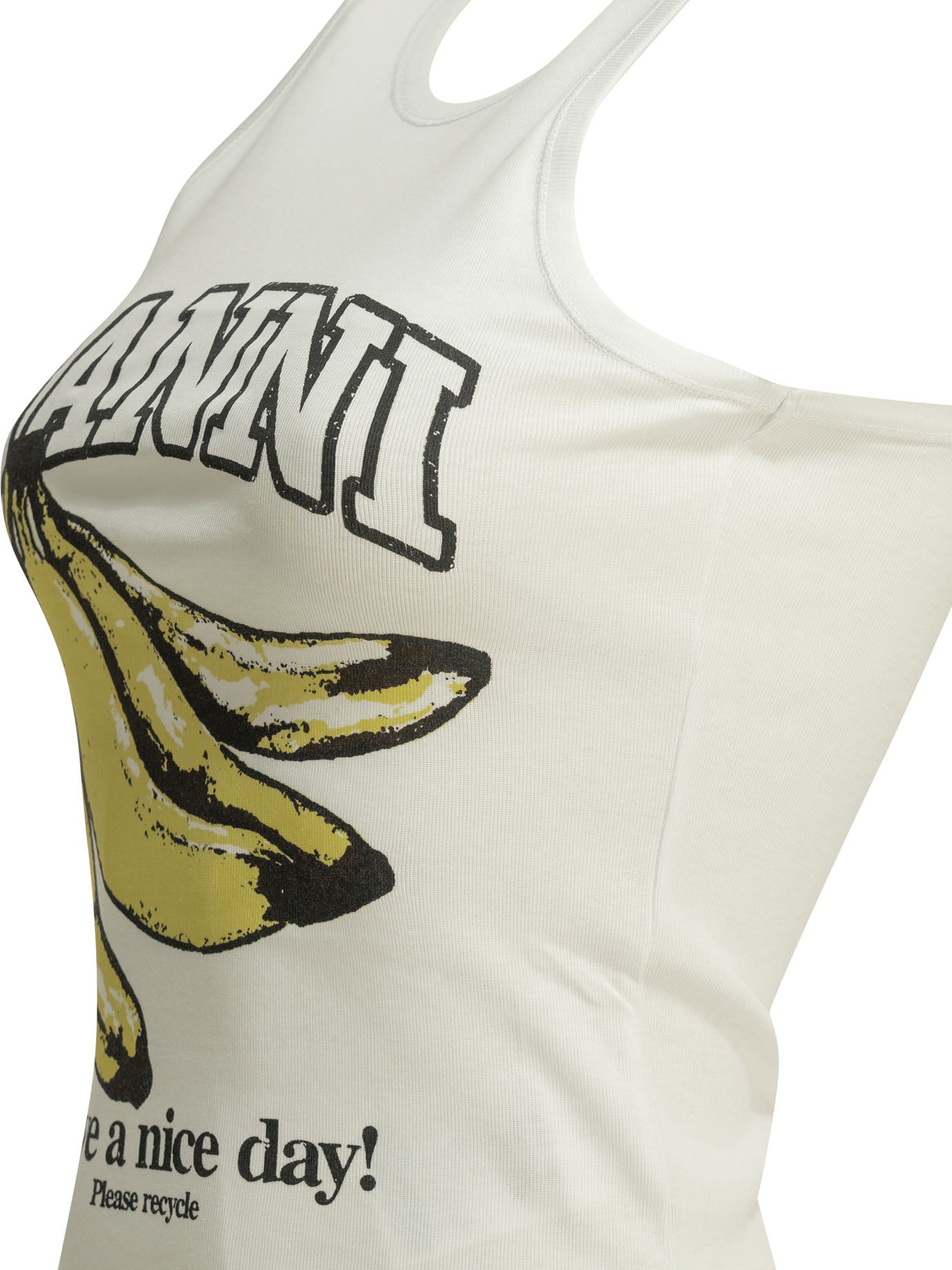 Ganni Banana Tank Top