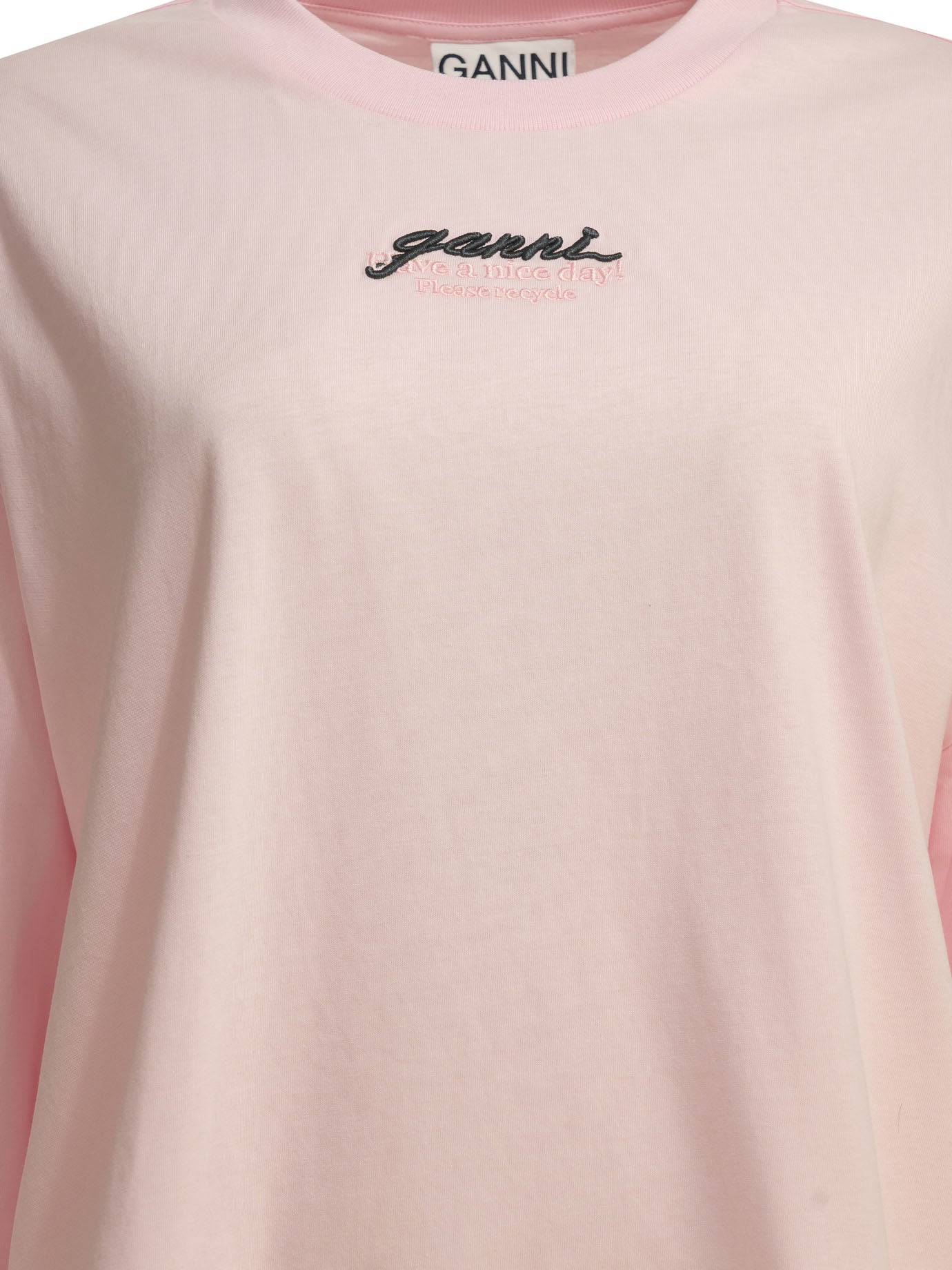 Ganni Future Crew-Neck T-Shirt