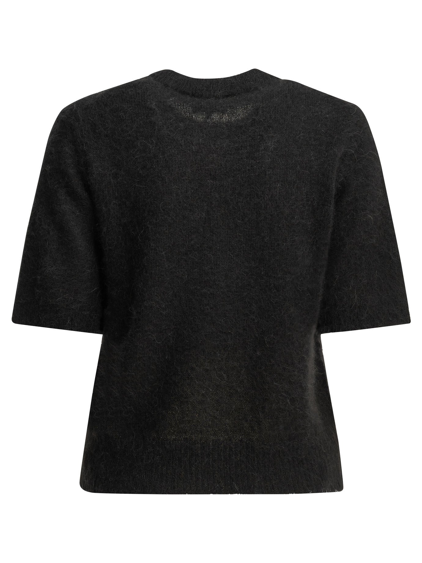Ganni Strawberry Crew-Neck Sweater
