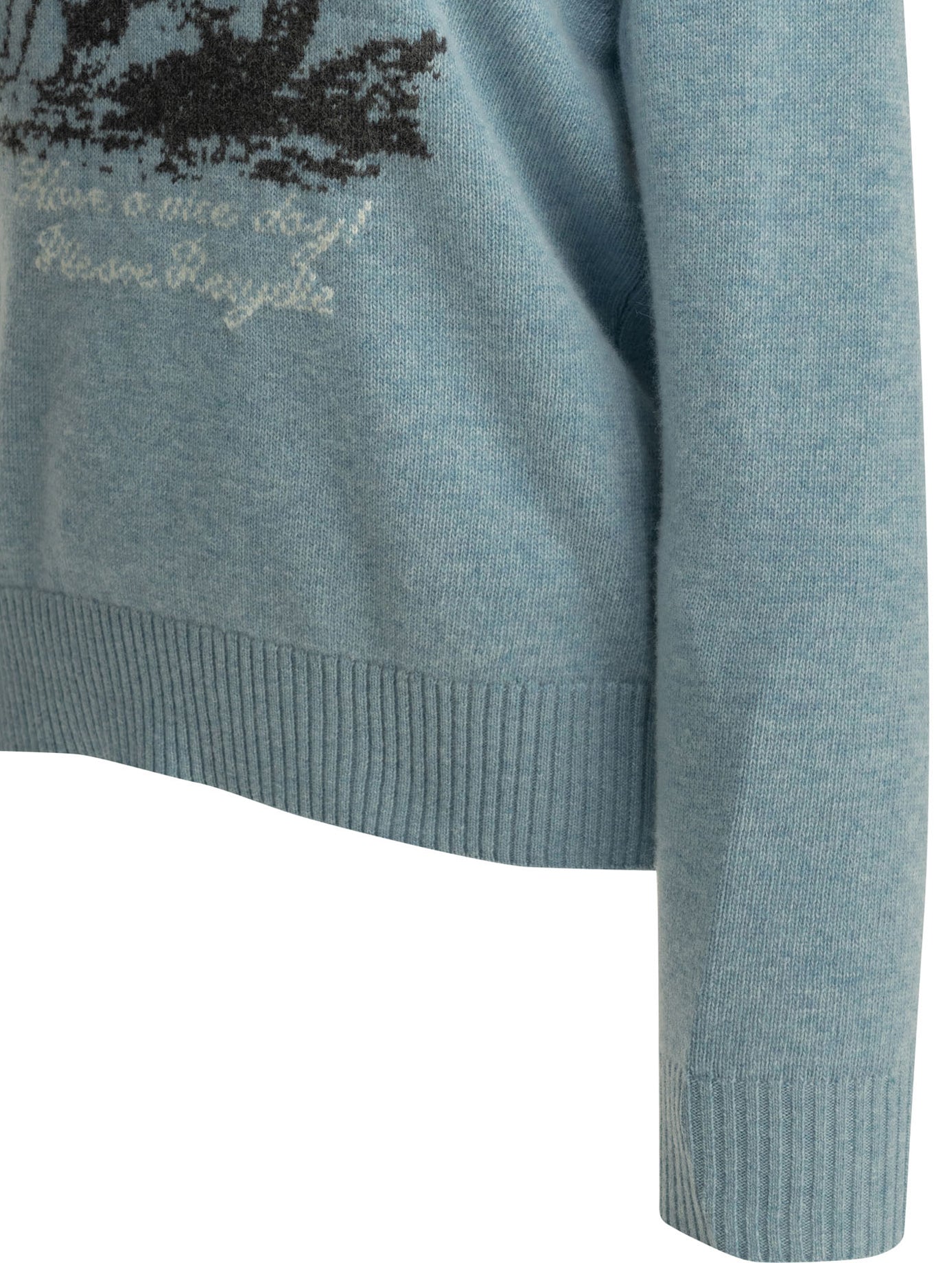 Ganni Mermaid Crew-Neck Sweater