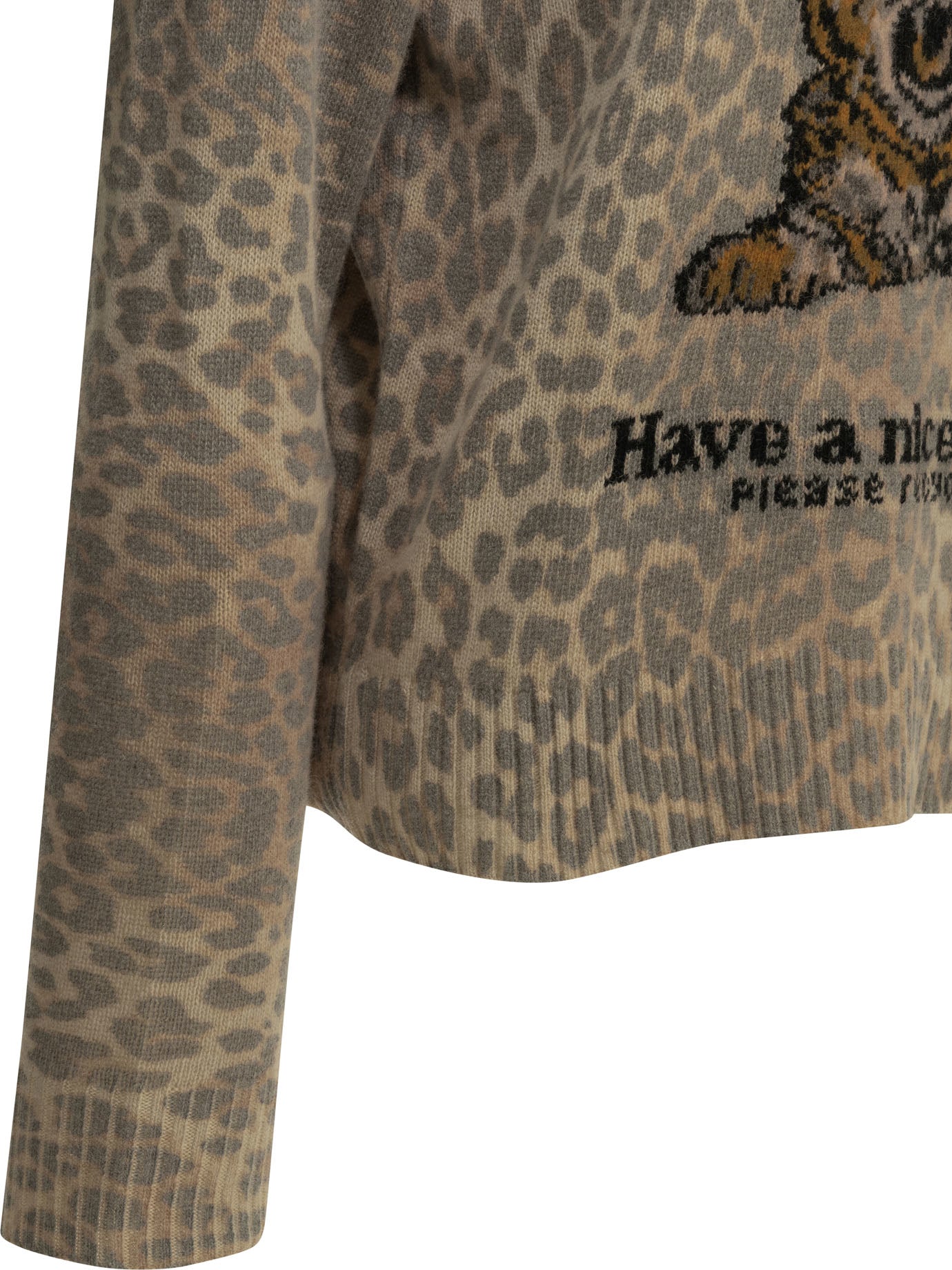 Ganni Tiger Crewneck Sweater