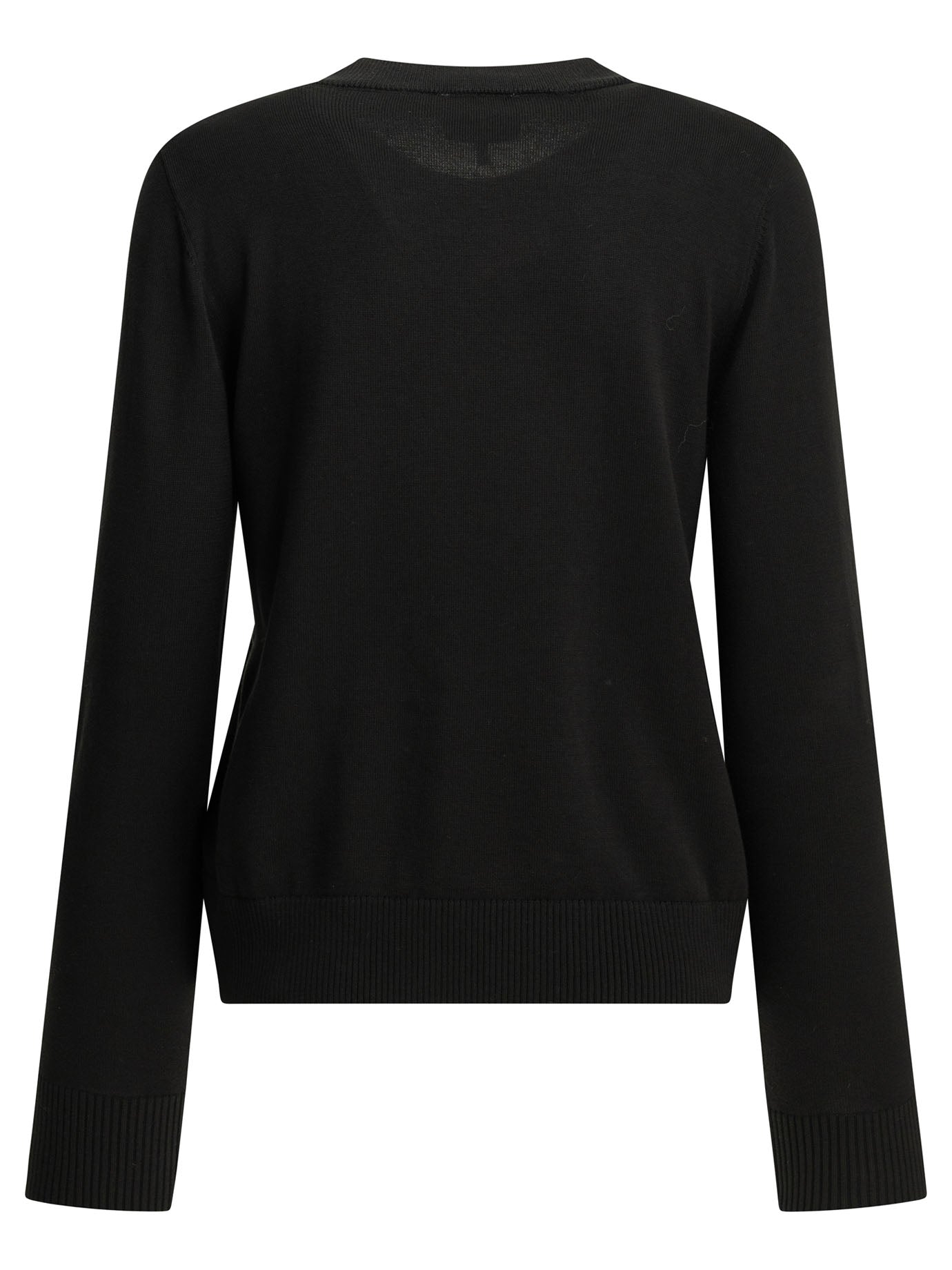 Ganni Banana Round Neck Sweater