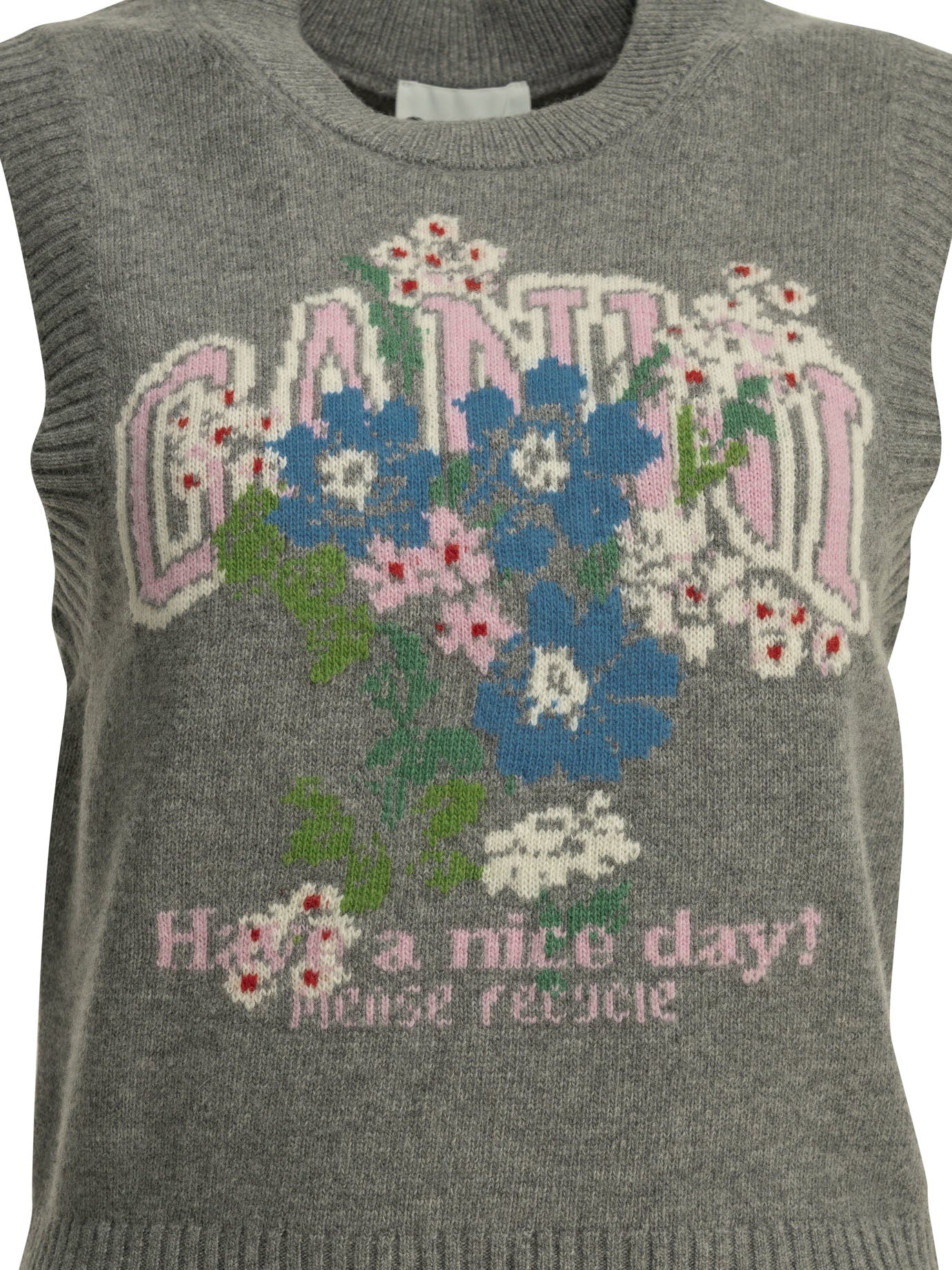 Ganni Flowers Vest