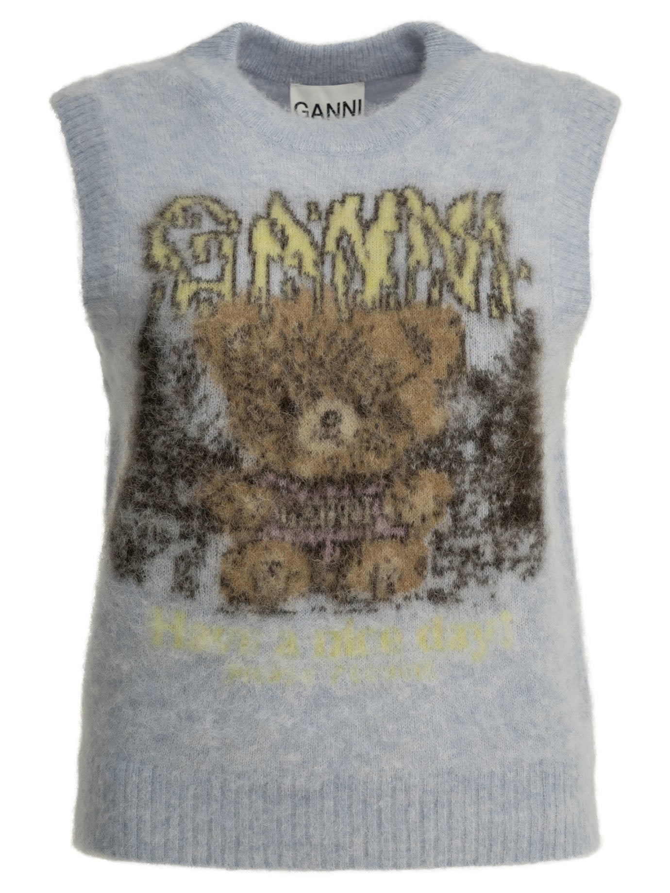 Ganni Teddy Vest