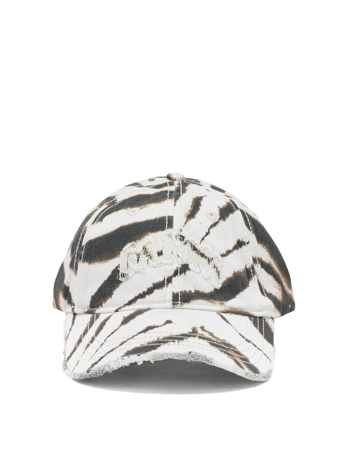 Ganni Zebra Baseball Cap