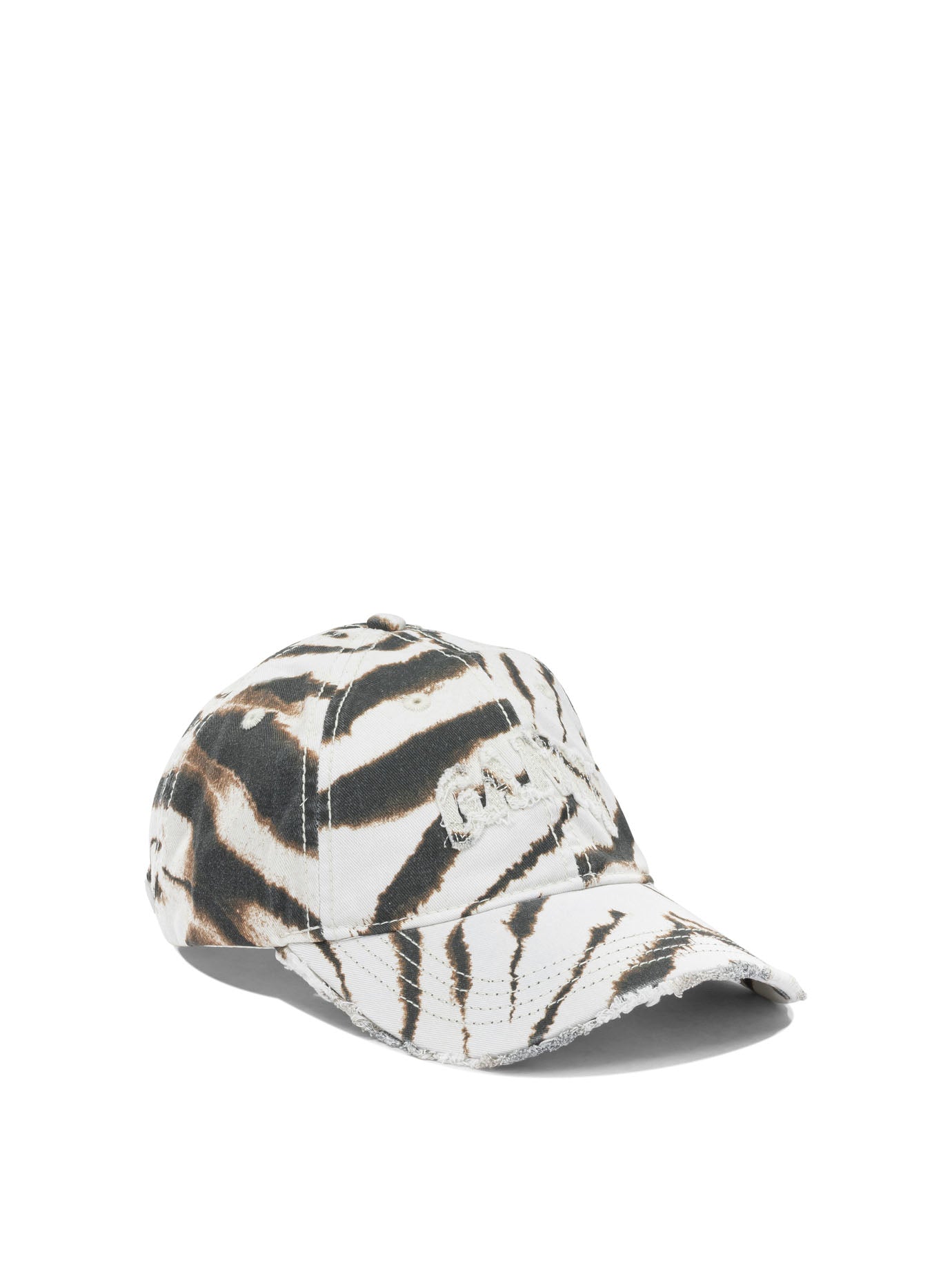 Ganni Zebra Baseball Cap