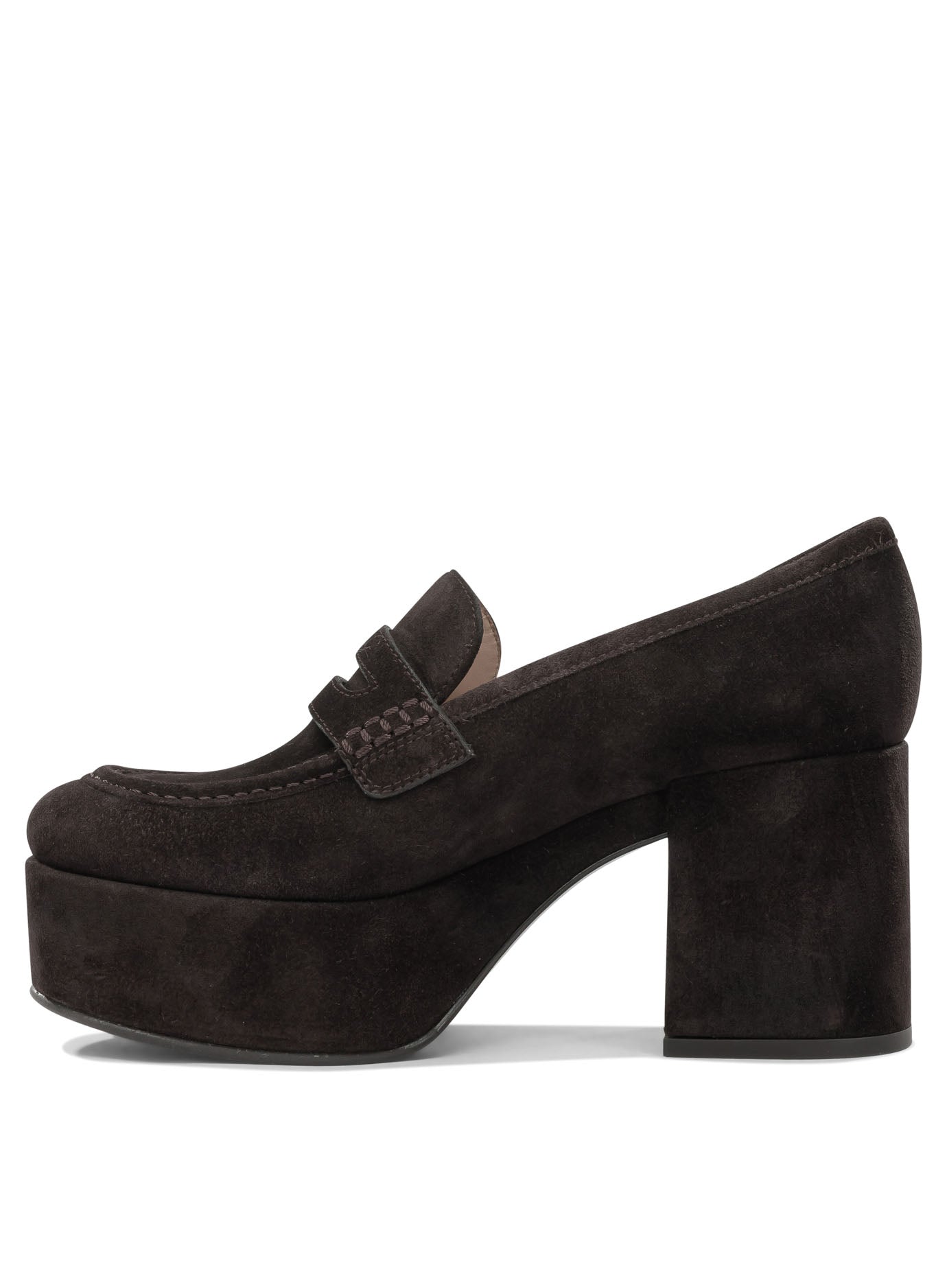 Gianvito Rossi Jenna 75Mm Heeled Loafers