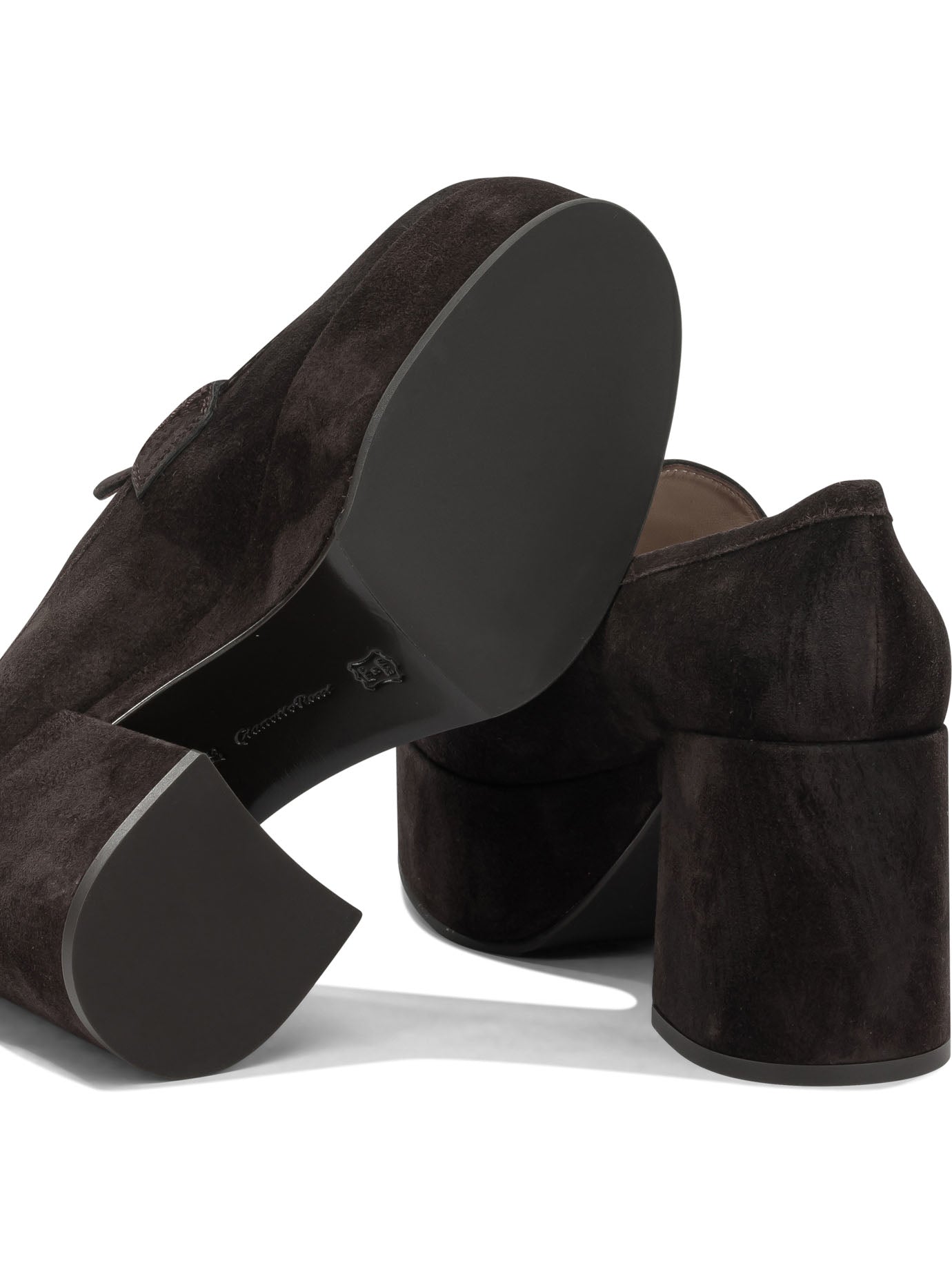 Gianvito Rossi Jenna 75Mm Heeled Loafers