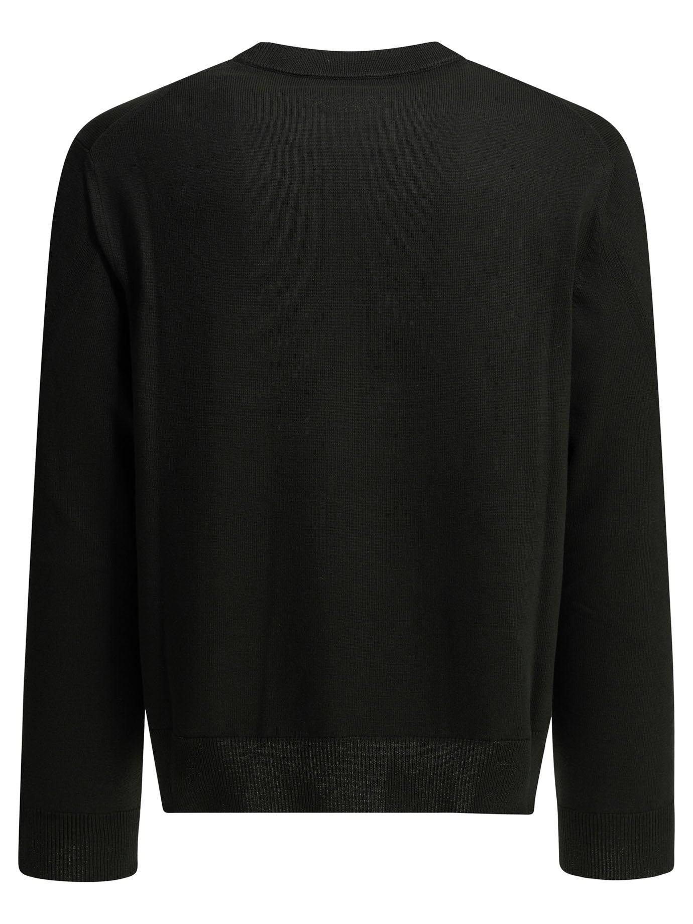 Givenchy Couture Seam Crew-Neck Sweater