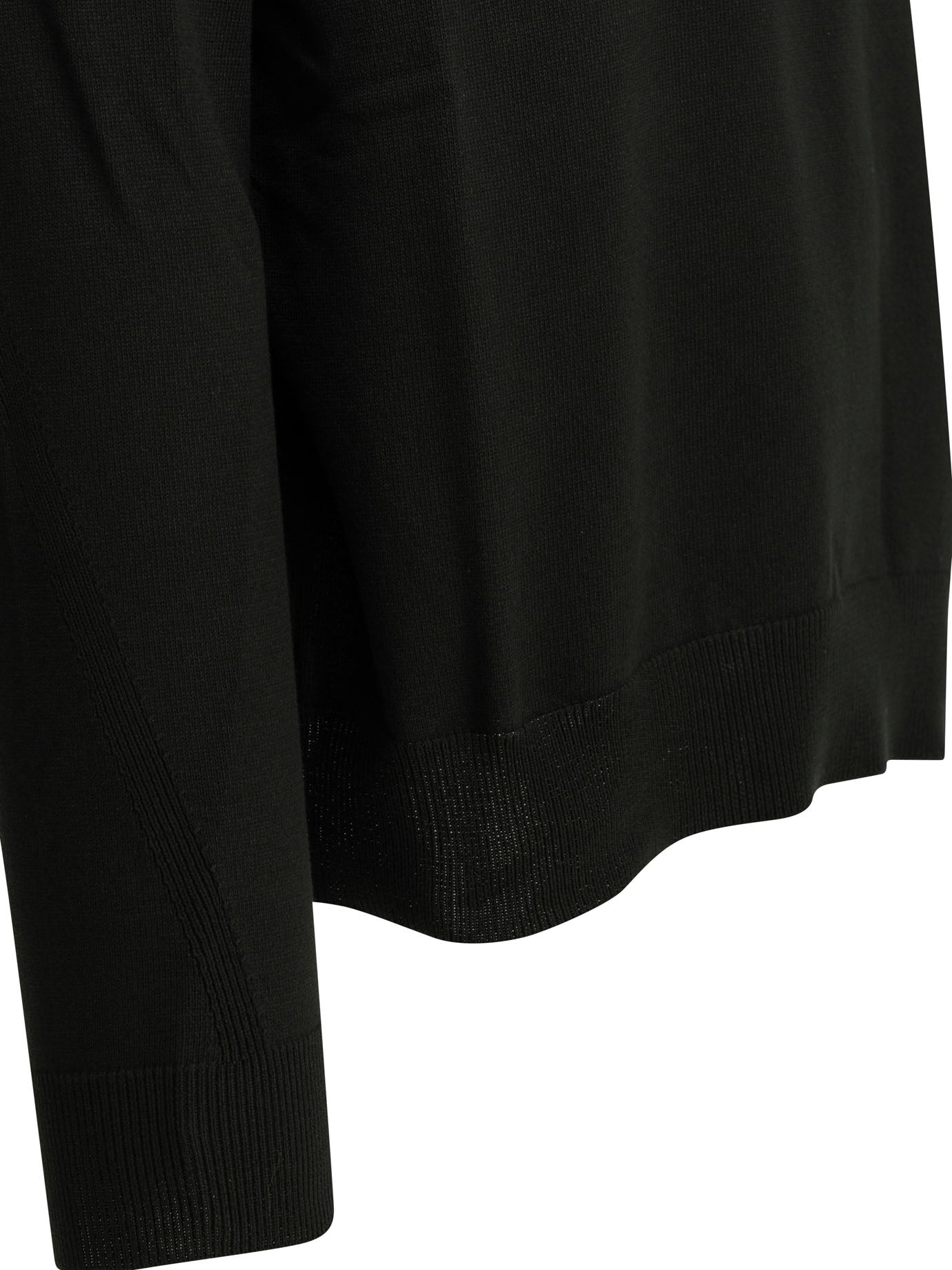 Givenchy Couture Seam Crew-Neck Sweater