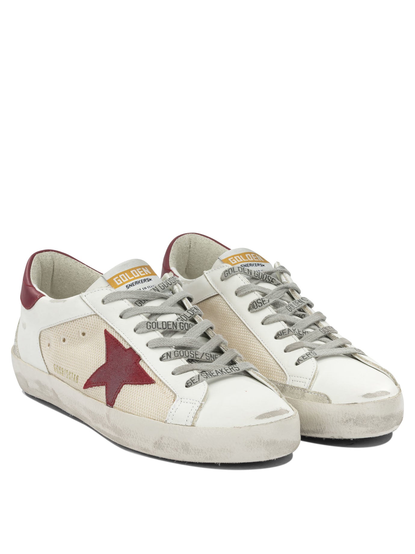 Golden Goose Super Star Double Quarter Low Top Sneakers
