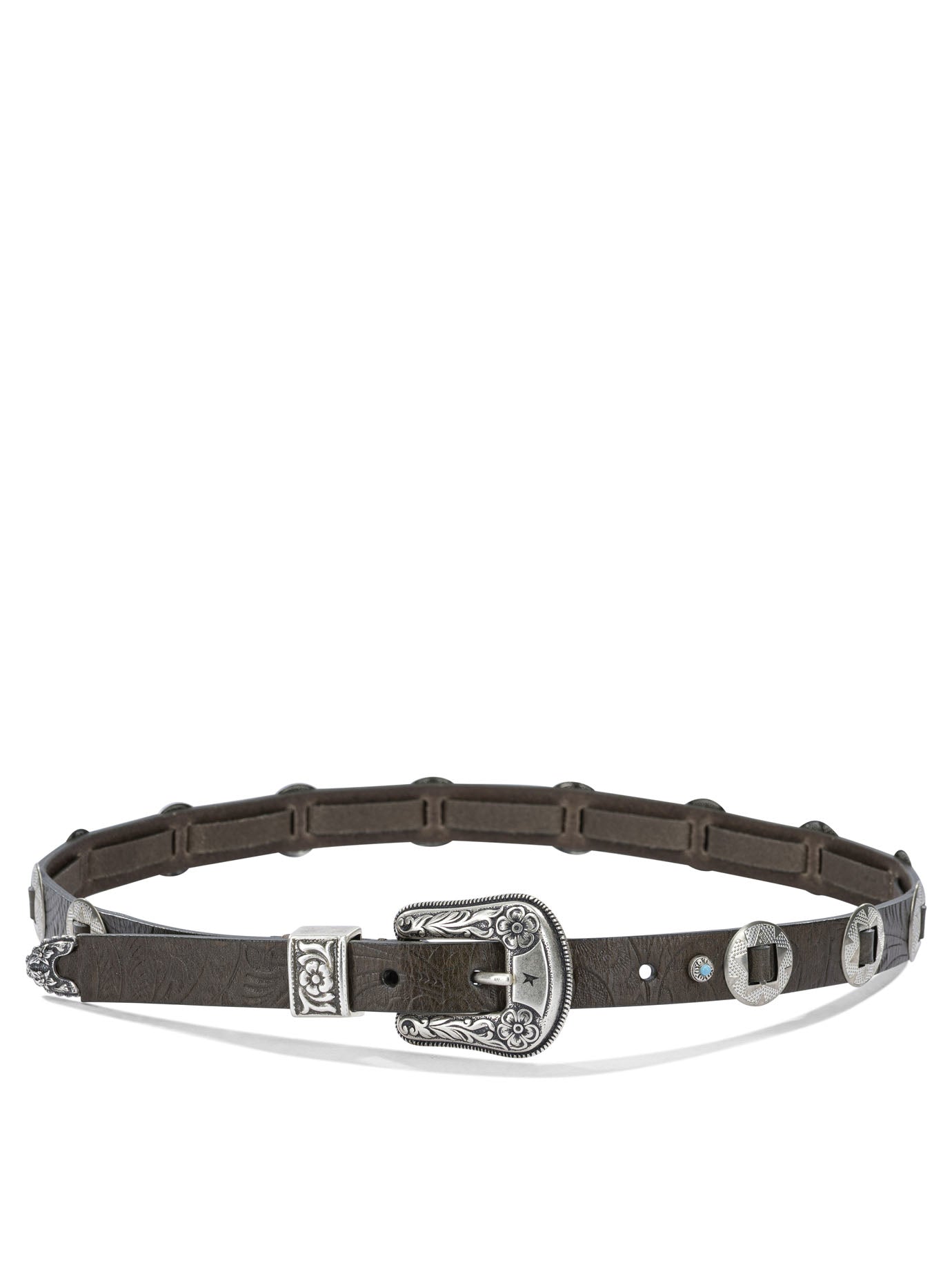 Golden Goose Lace Leather Belt