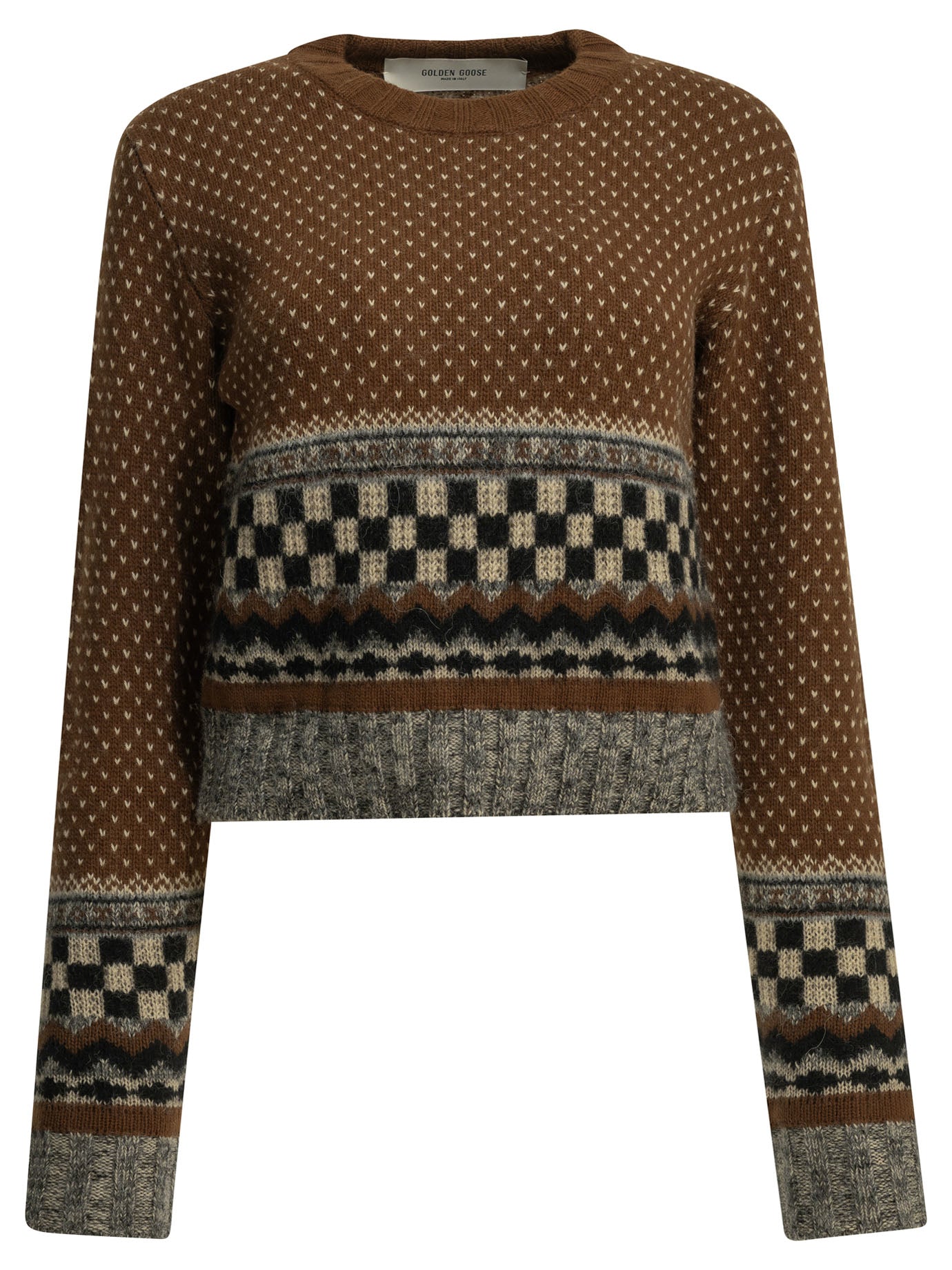 Golden Goose Journey Crew-Neck Sweater