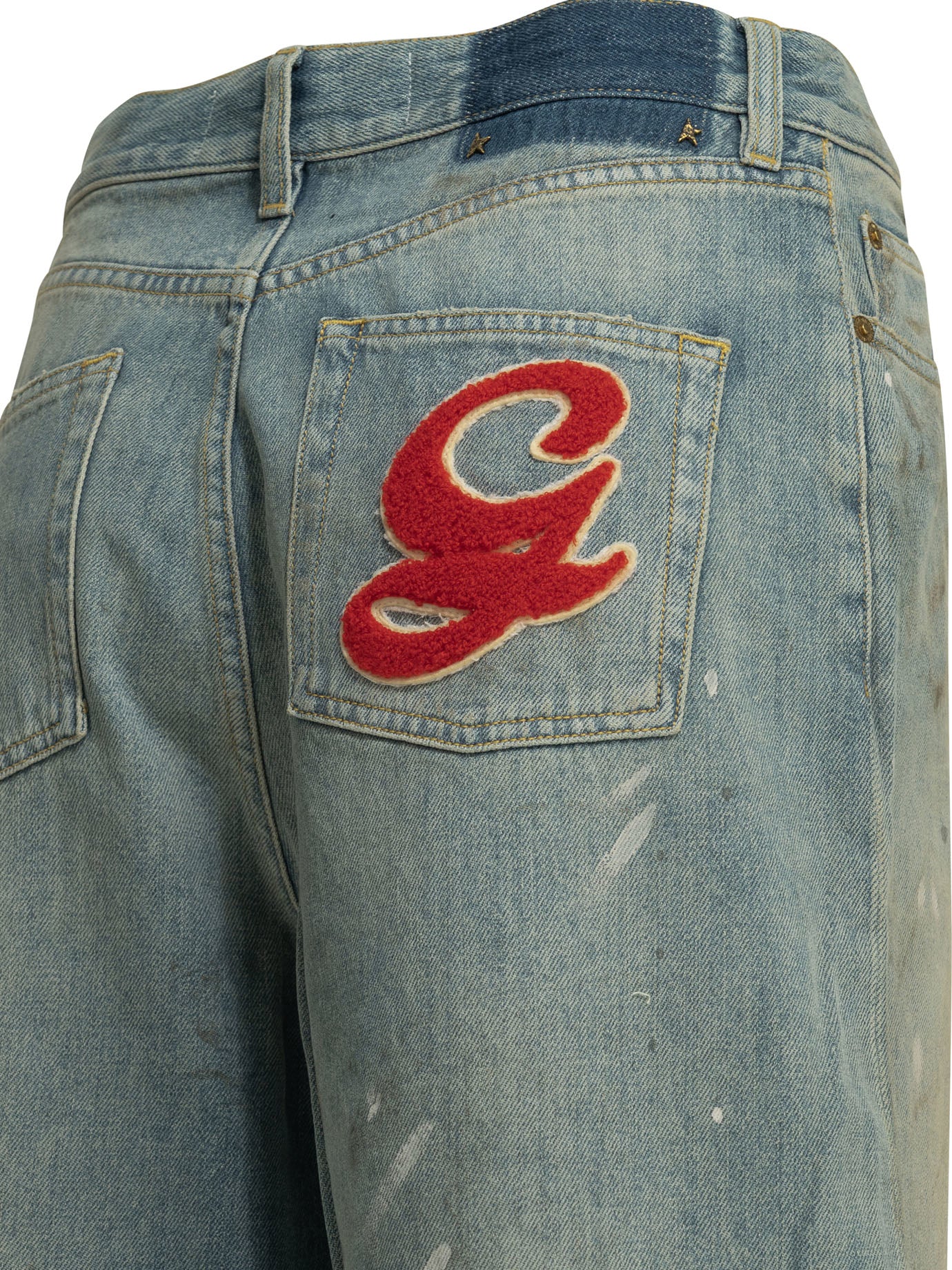 Golden Goose Melody Boyfriend Wide Leg Jeans