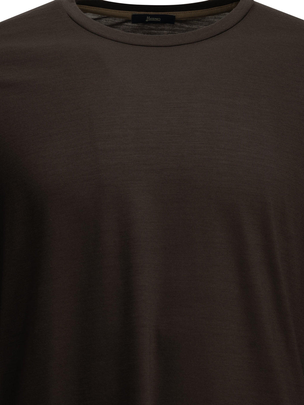 Herno Round-Neck Wool T-Shirt