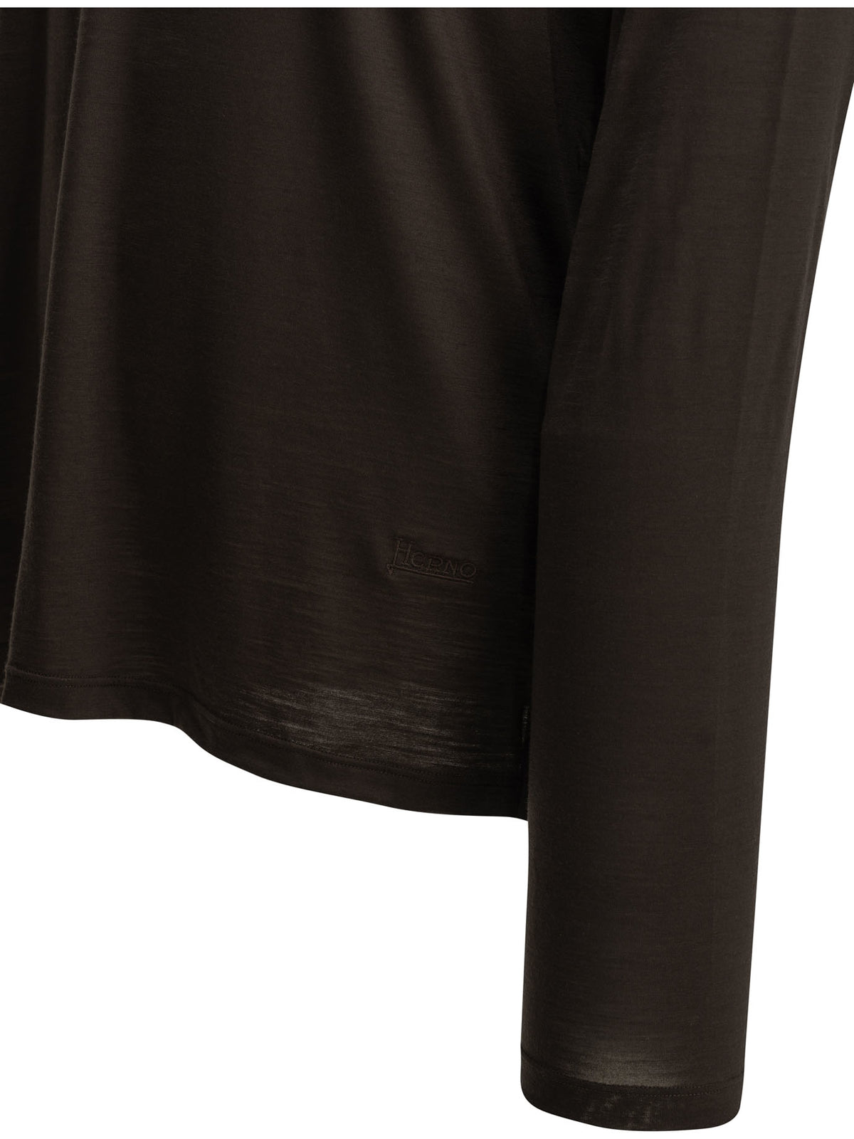 Herno Round-Neck Wool T-Shirt