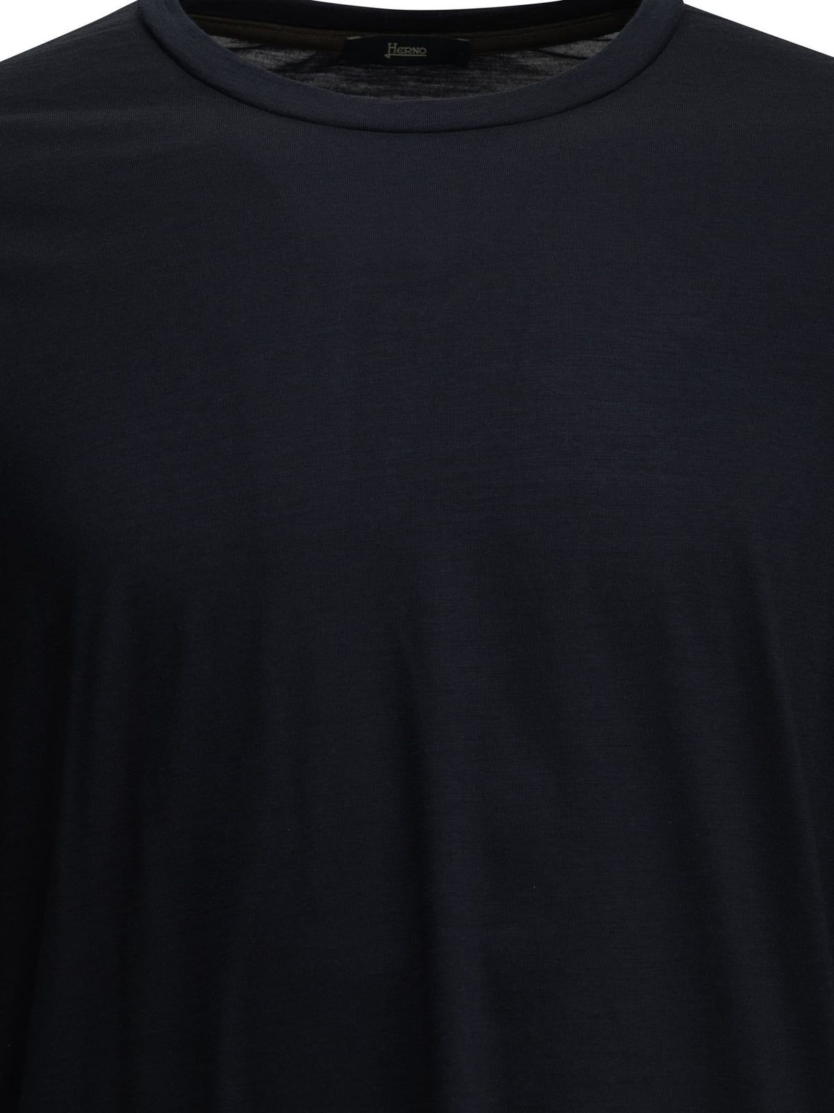 Herno Round-Neck Wool T-Shirt