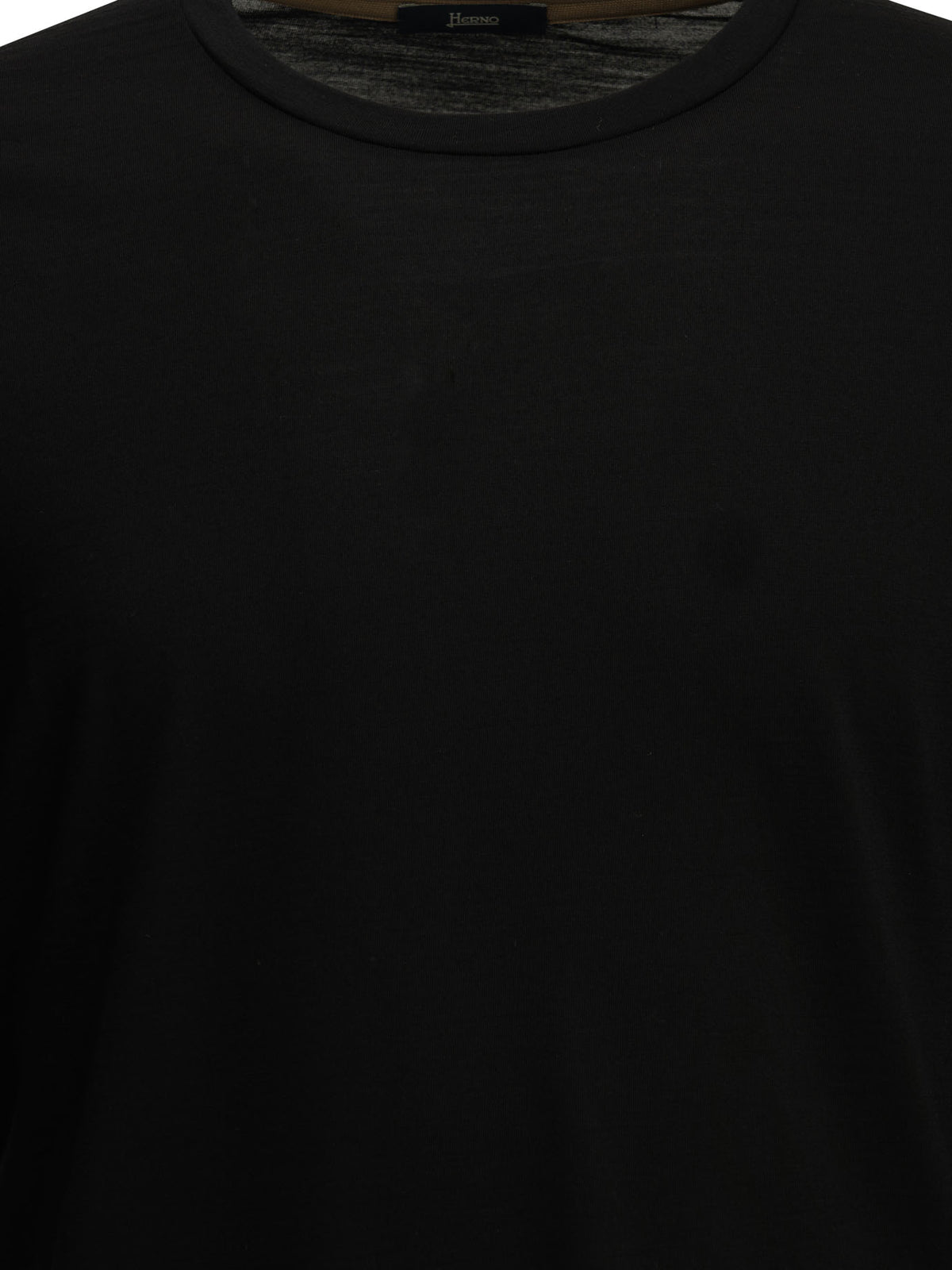 Herno Round-Neck Wool T-Shirt