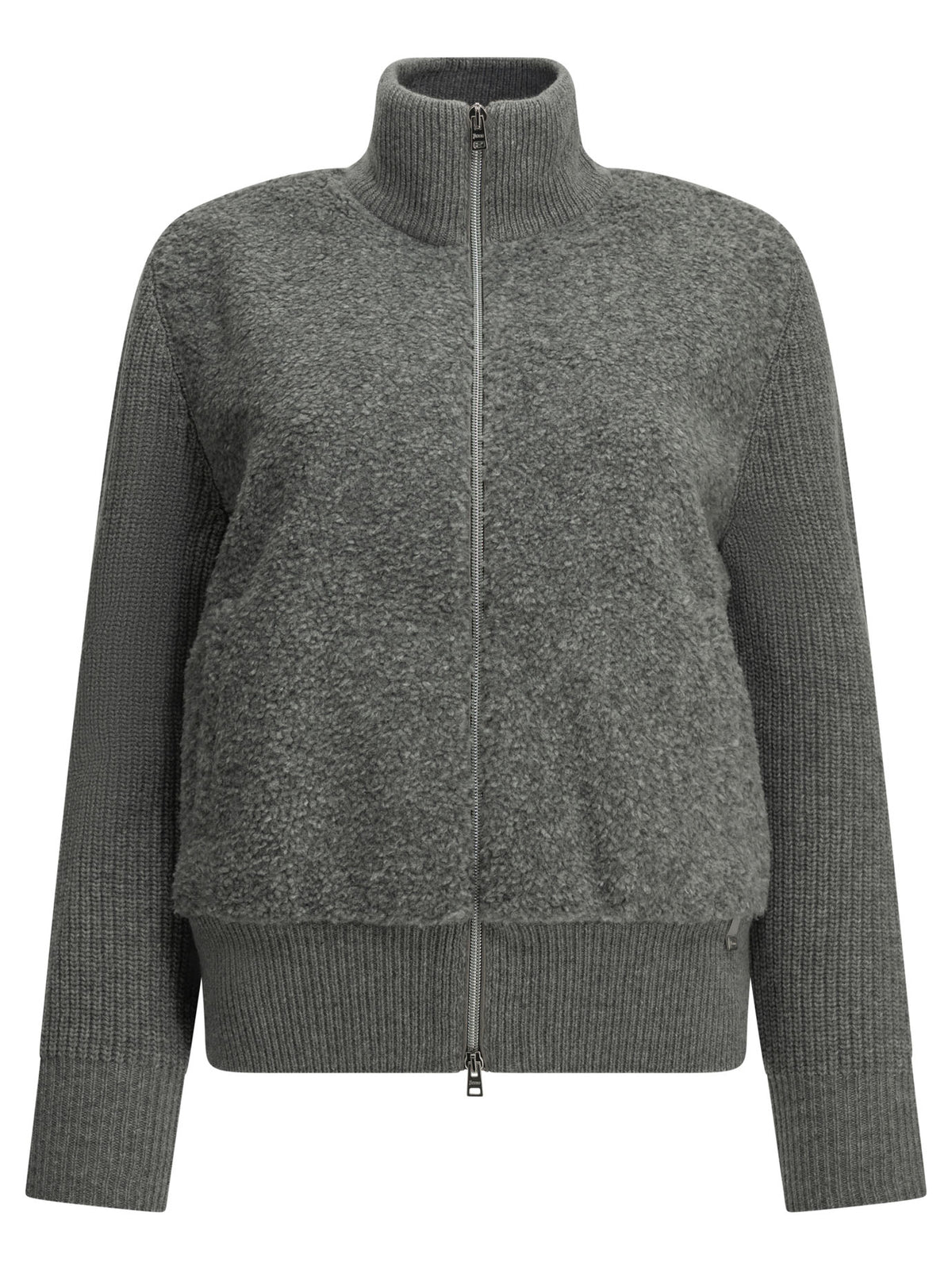 Herno Pure Wool Zip-Up Sweater
