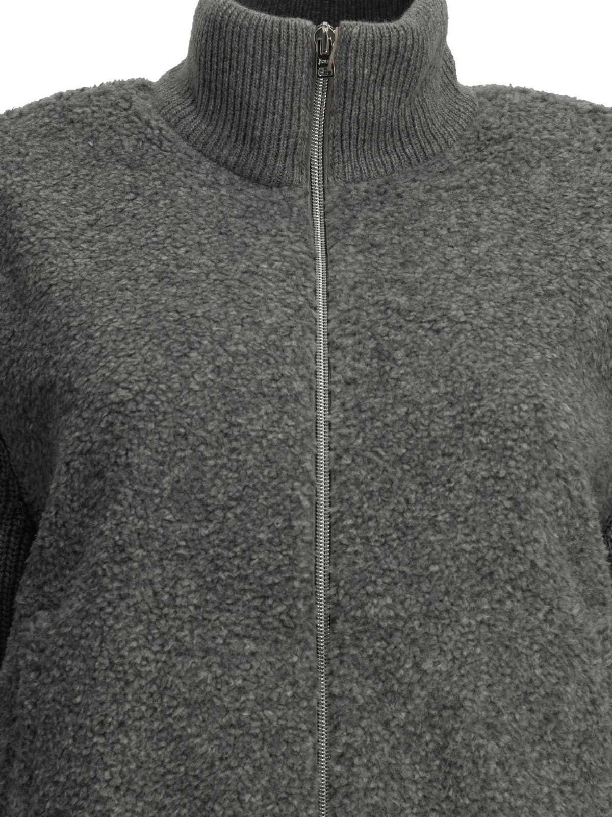 Herno Pure Wool Zip-Up Sweater
