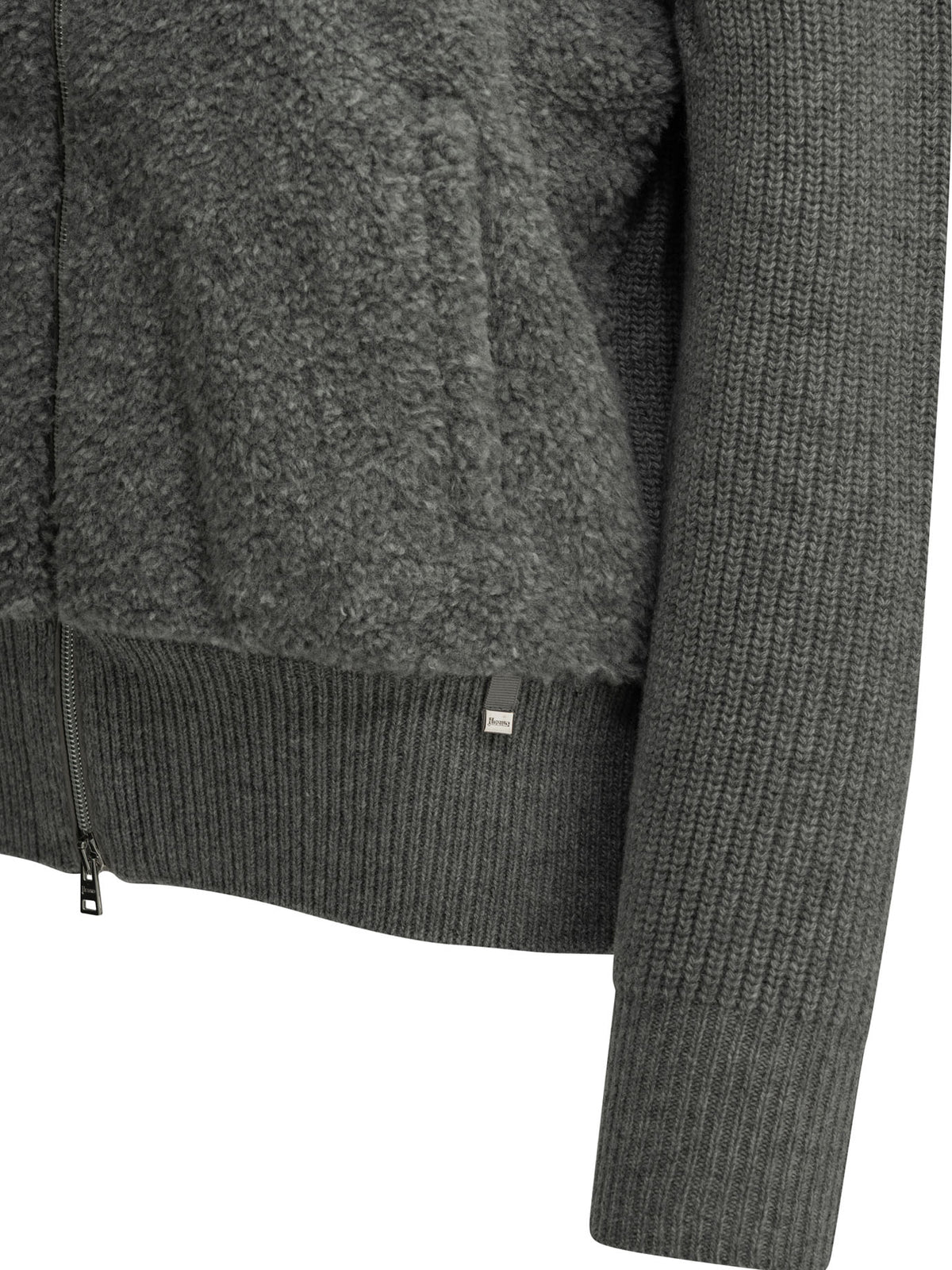 Herno Pure Wool Zip-Up Sweater