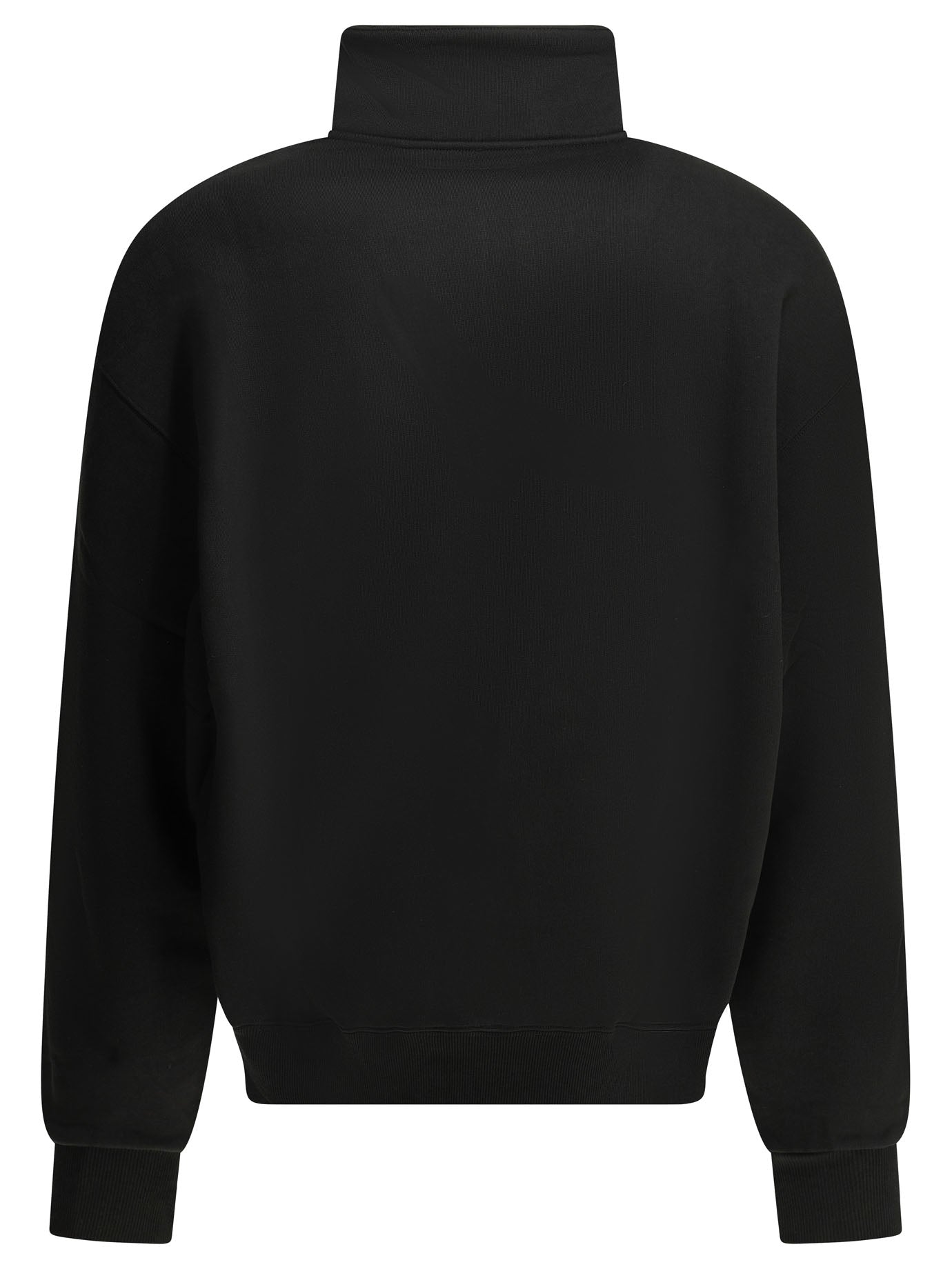 Jacquemus Le Camionneur Gros Grain Half Zip Sweatshirt