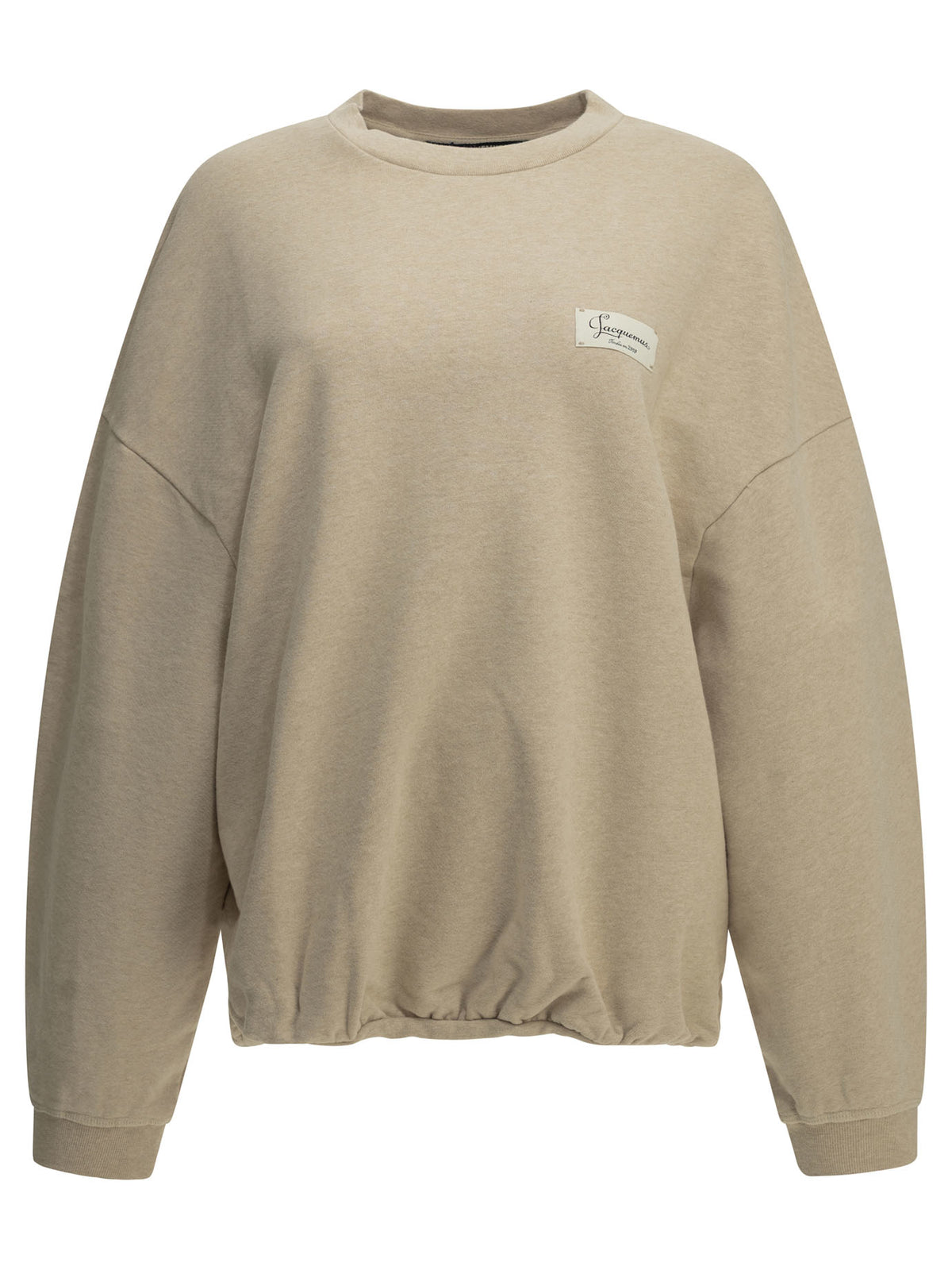 Jacquemus Le Sweatshirt Montaigne Crew-Neck Sweatshirt