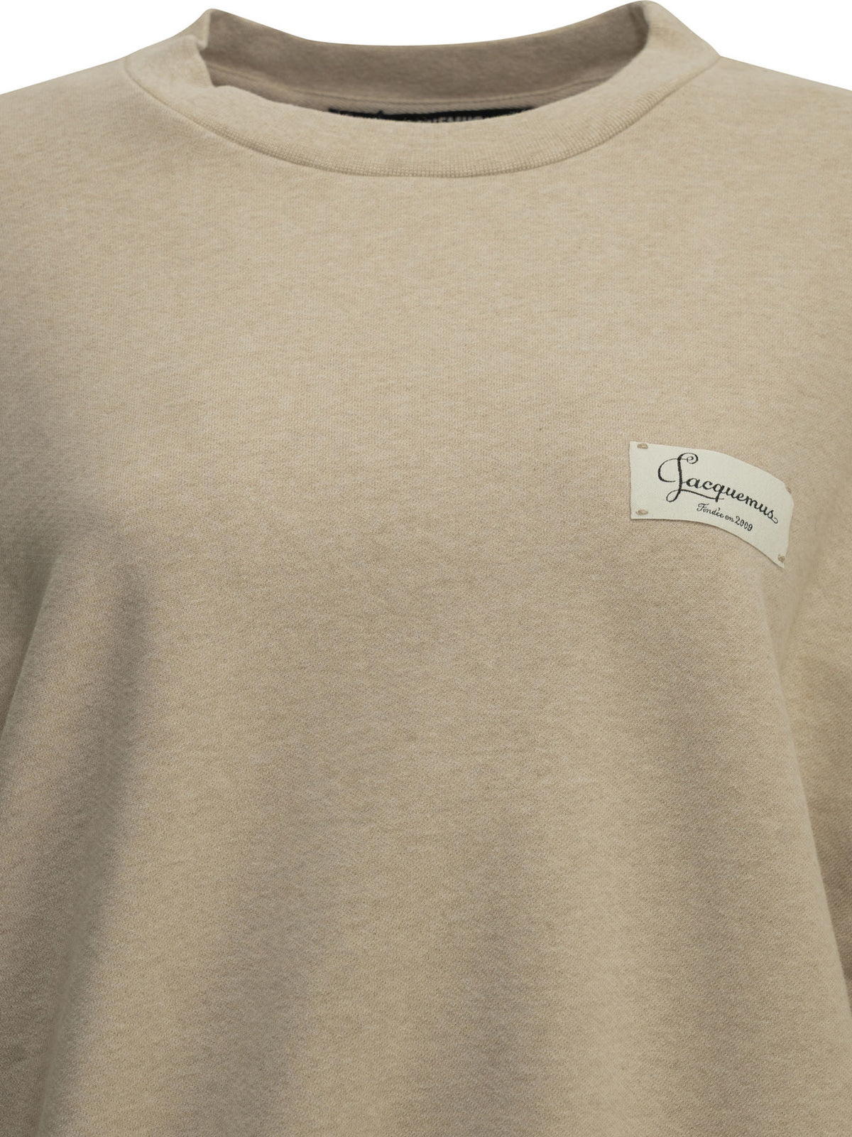Jacquemus Le Sweatshirt Montaigne Crew-Neck Sweatshirt