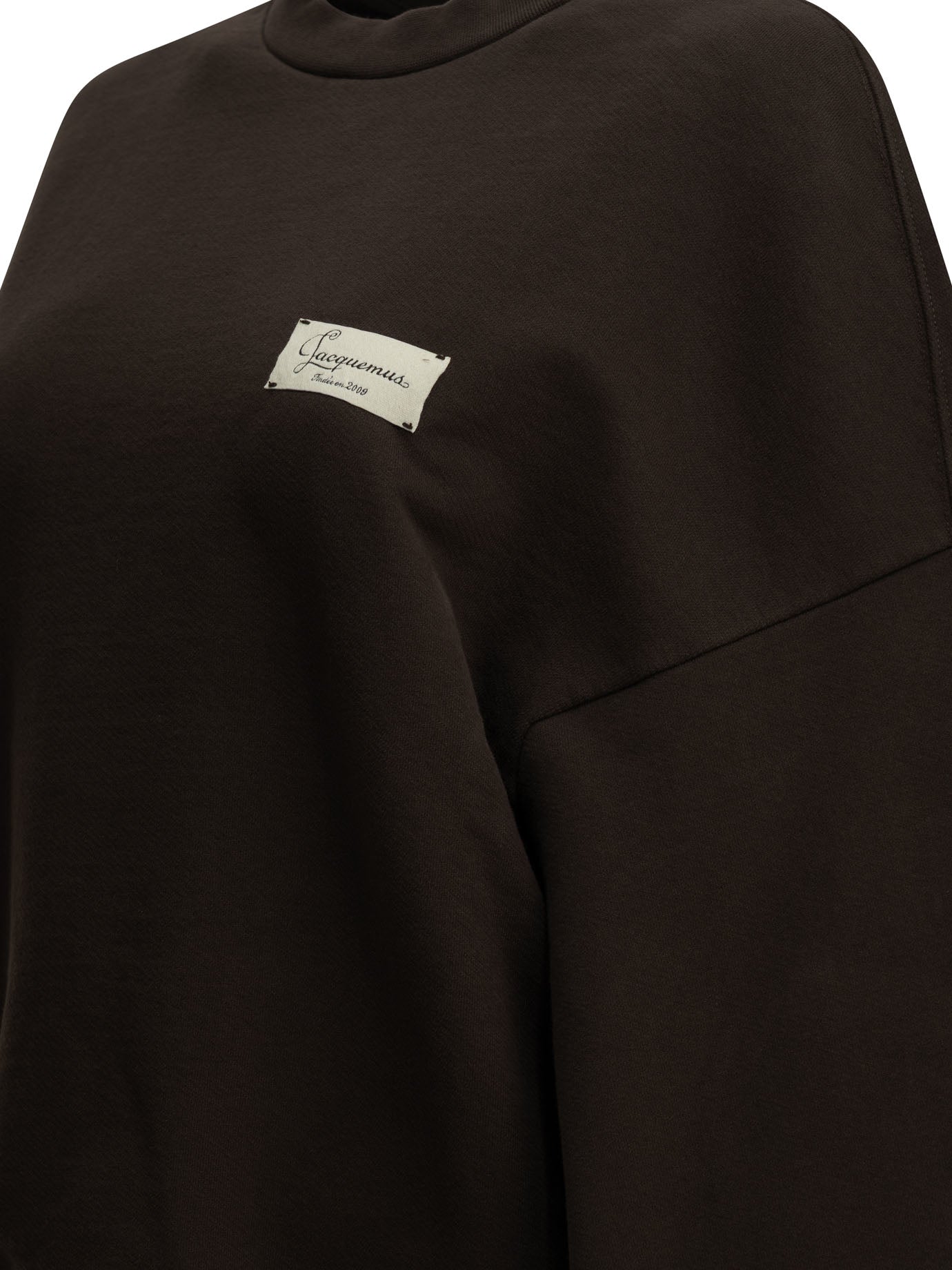Jacquemus Le Sweatshirt Montaigne Crew-Neck Sweatshirt