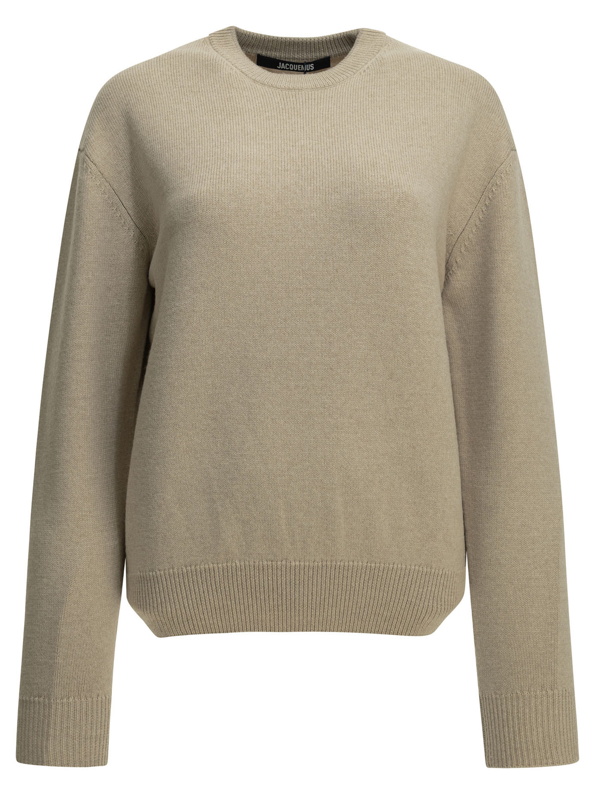 Jacquemus La Maille Moulin Crew-Neck Sweater