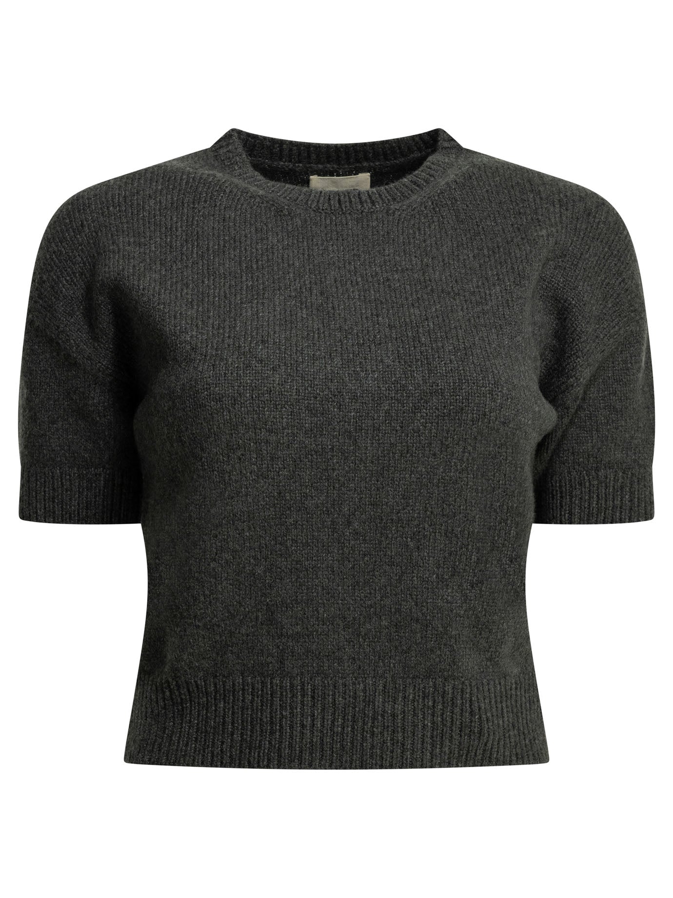 Khaite Golden Crew-Neck Sweater