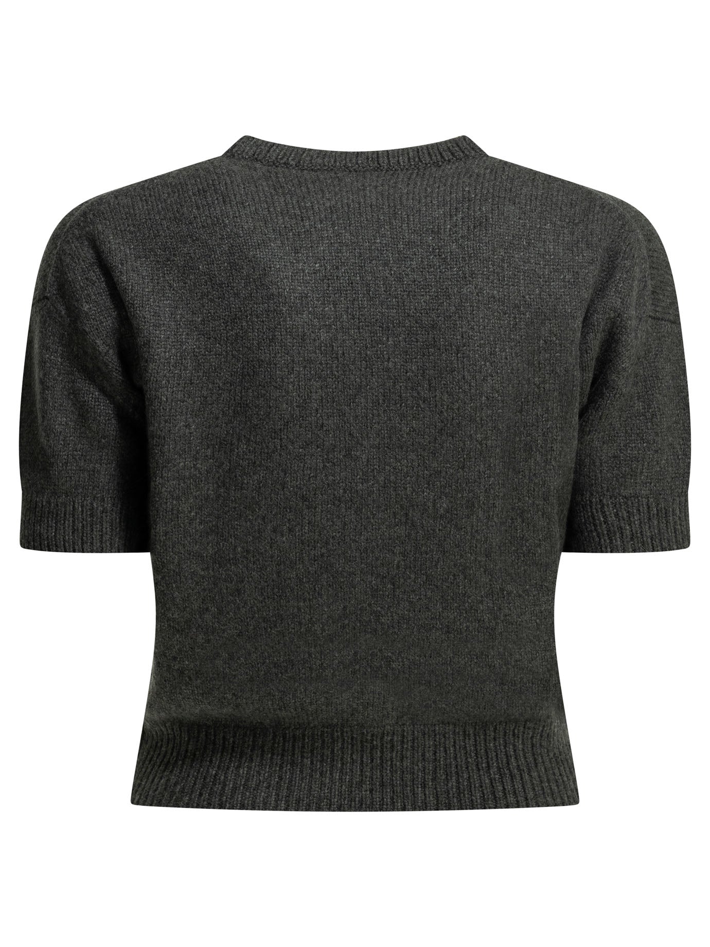 Khaite Golden Crew-Neck Sweater