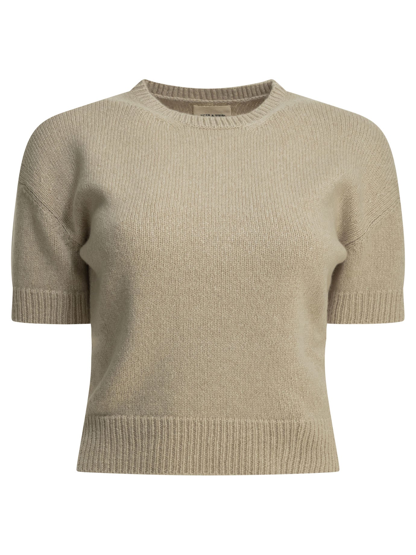 Khaite Golden Crew-Neck Sweater