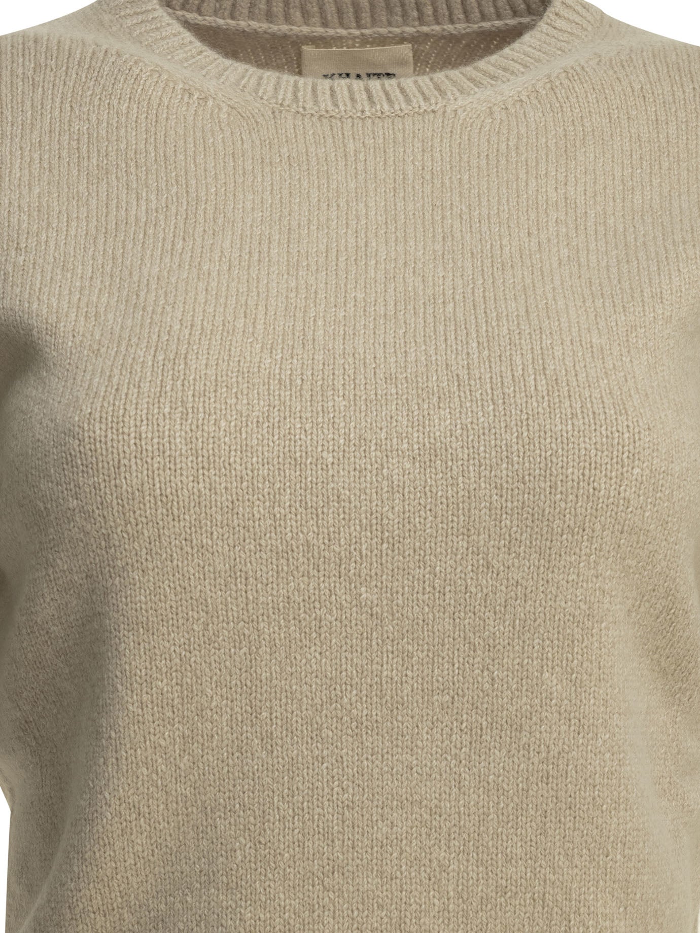 Khaite Golden Crew-Neck Sweater