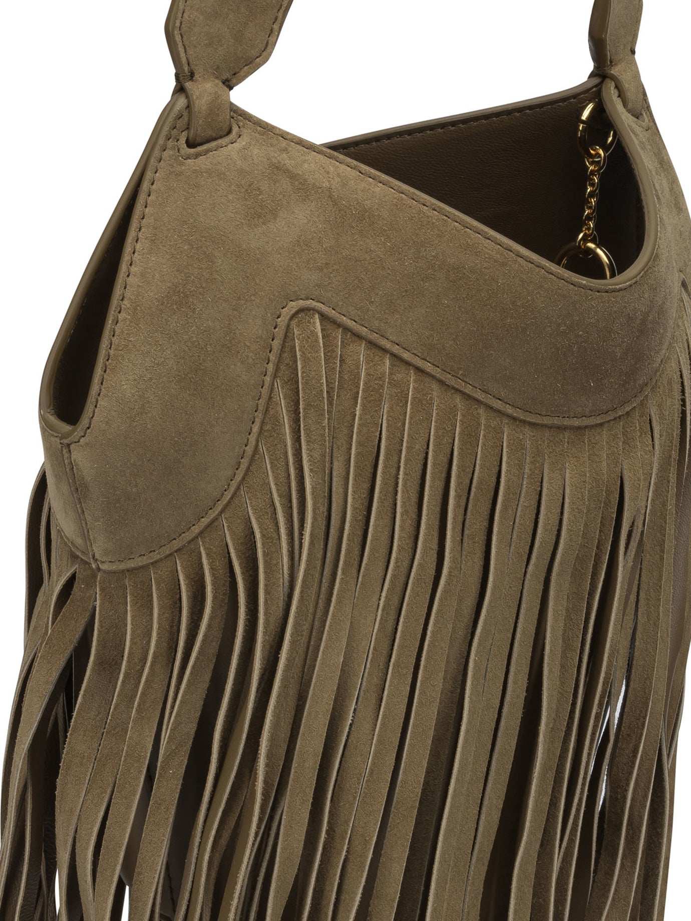 Khaite Nano Lotus Fringe Small Shoulder Bag