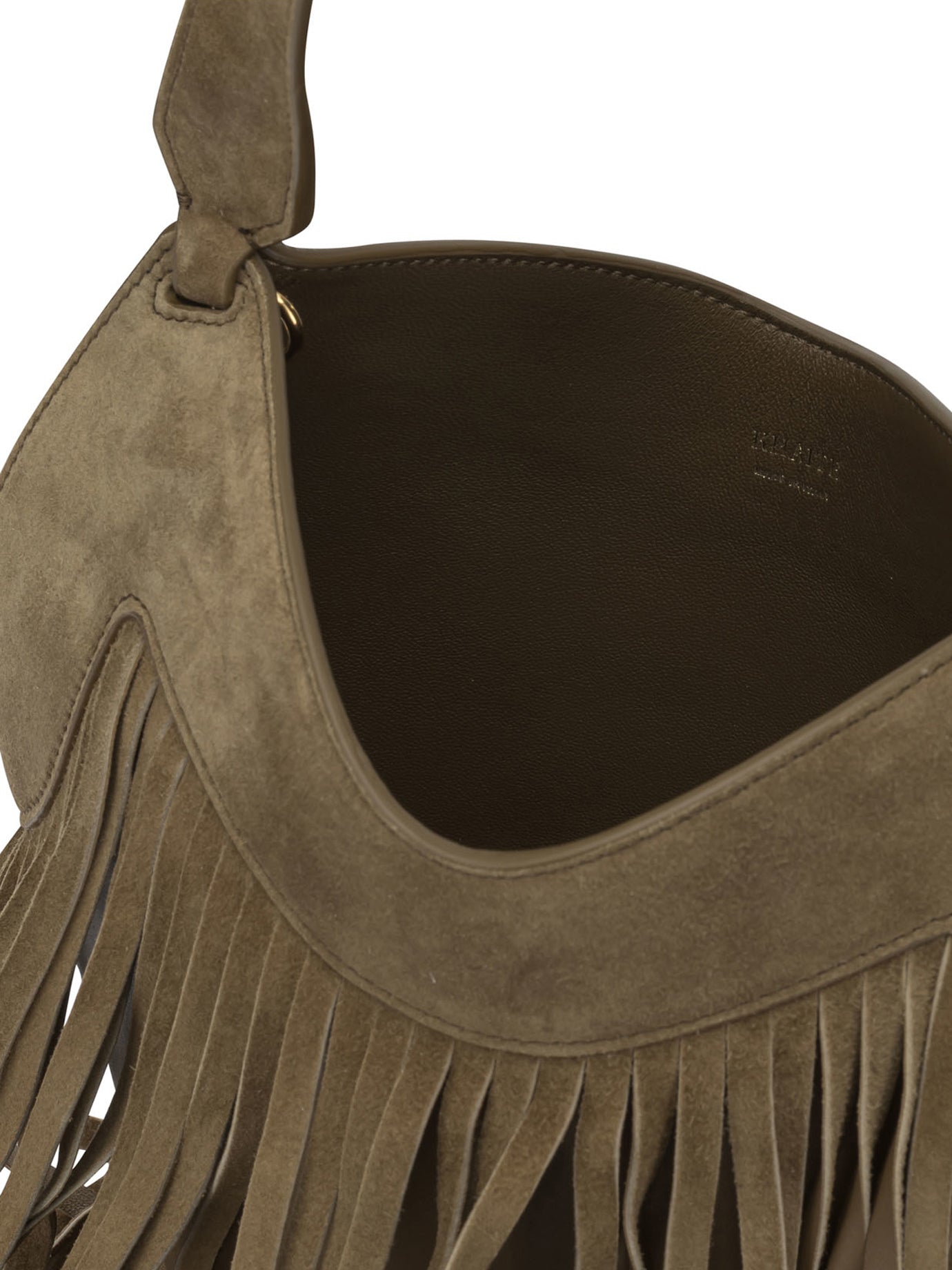 Khaite Nano Lotus Fringe Small Shoulder Bag