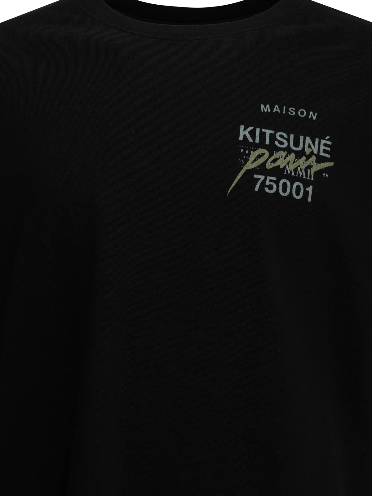 Maison Kitsuné Mmii Profile Fox Crew-Neck T-Shirt