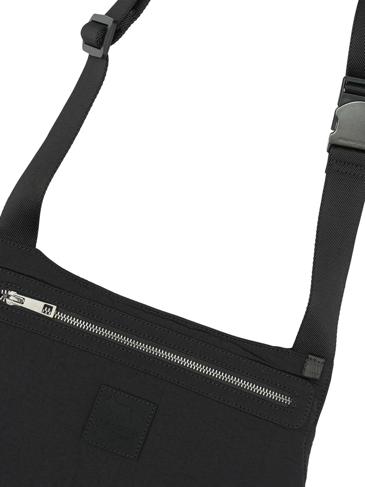 Maison Kitsuné Medium Nylon Shoulder Bag