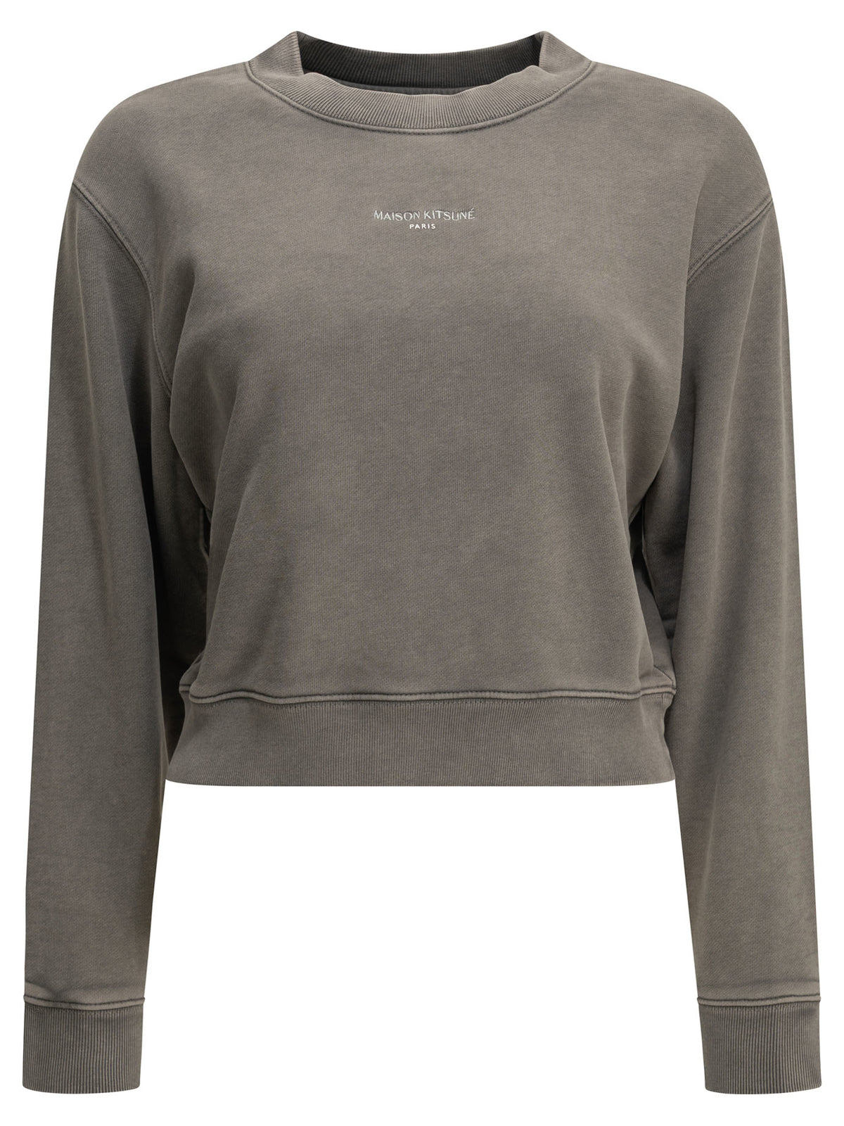 Maison Kitsuné Crewneck Sweatshirt With Logo