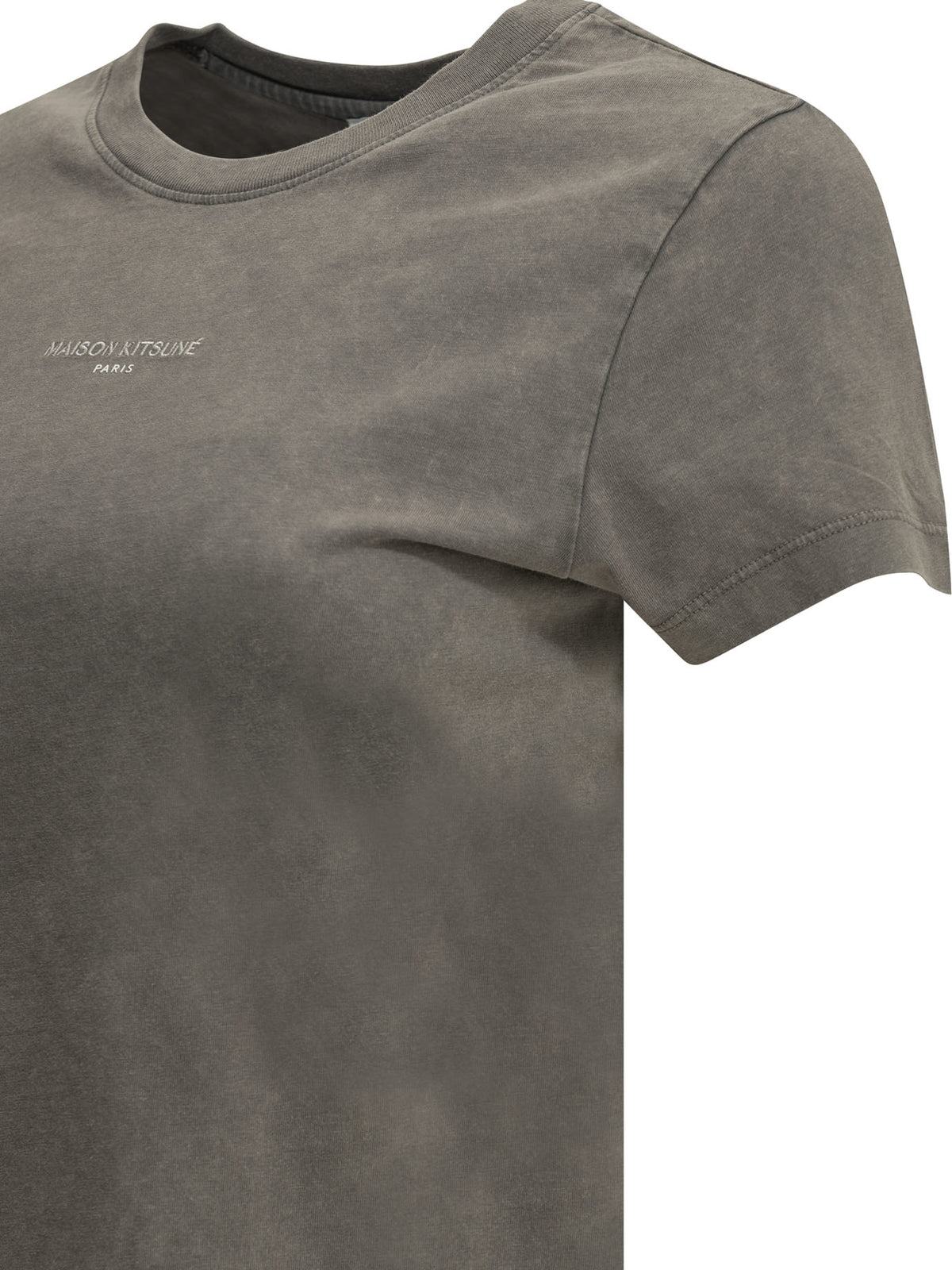 Maison Kitsuné Faded Crew-Neck T-Shirt