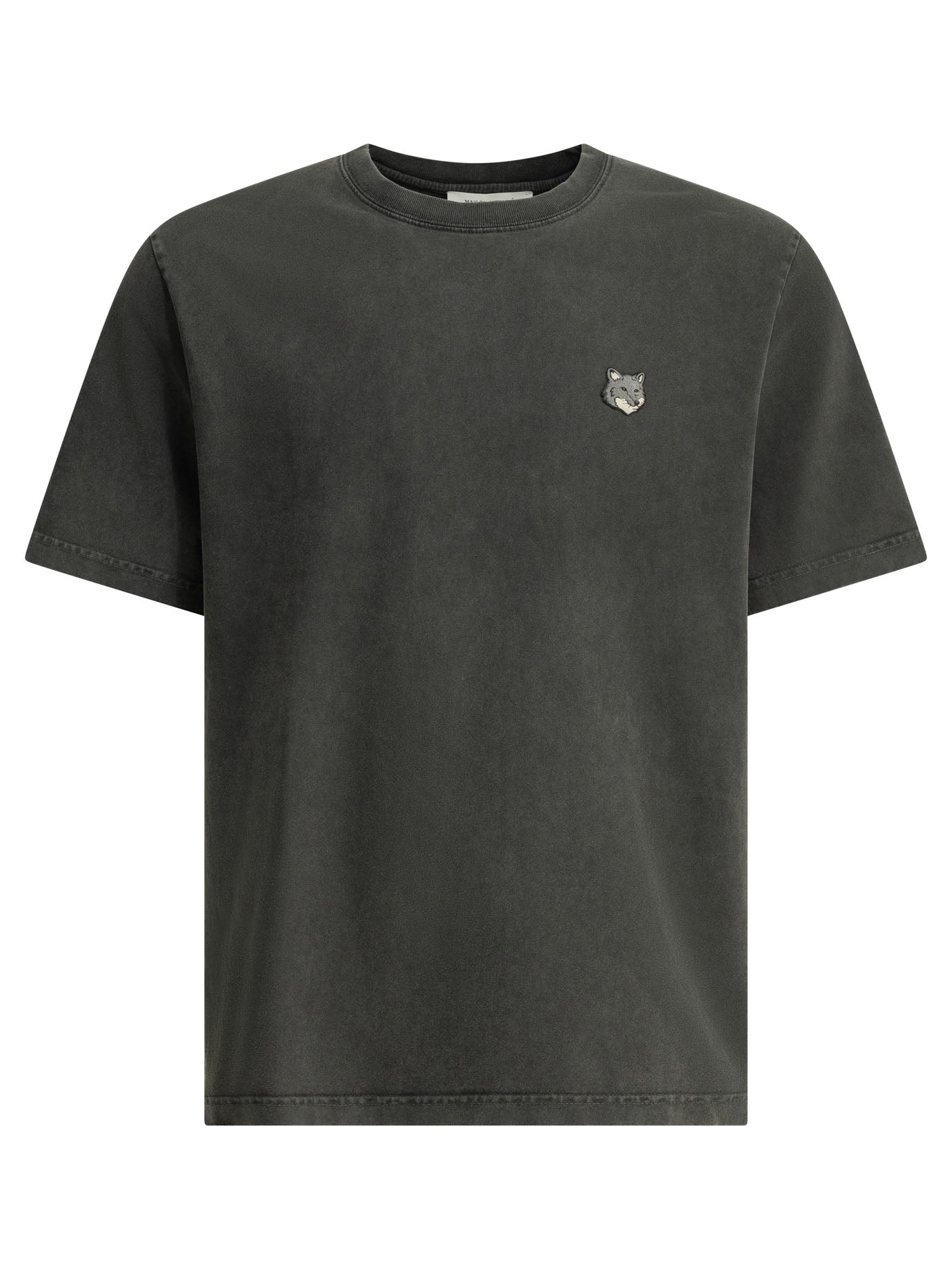 Maison Kitsuné Fox Head Faded Crew-Neck T-Shirt