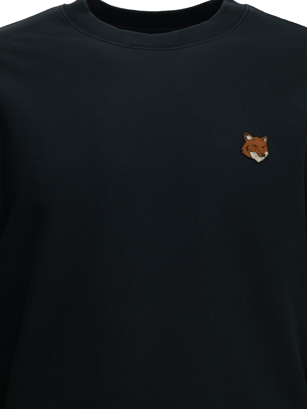 Maison Kitsuné Fox Head Crew-Neck Sweatshirt