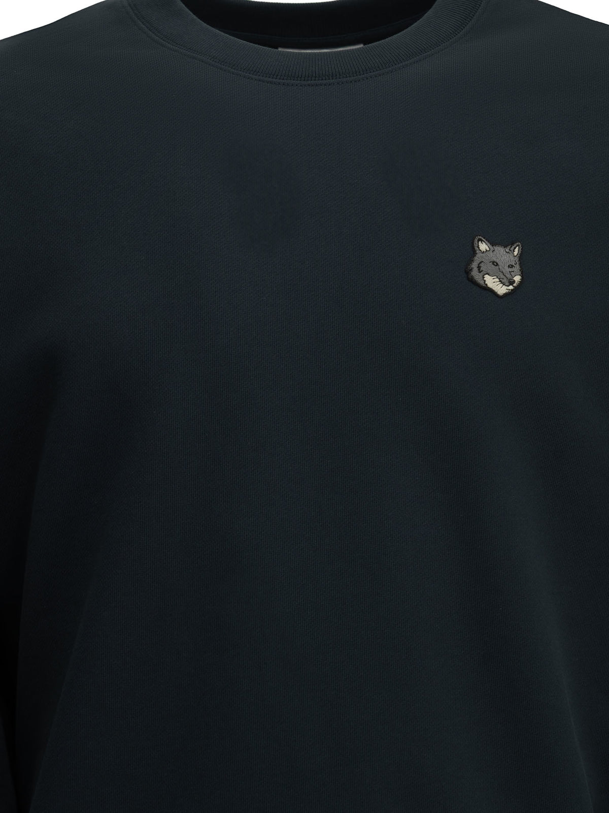 Maison Kitsuné Fox Head Crew Neck Sweatshirt