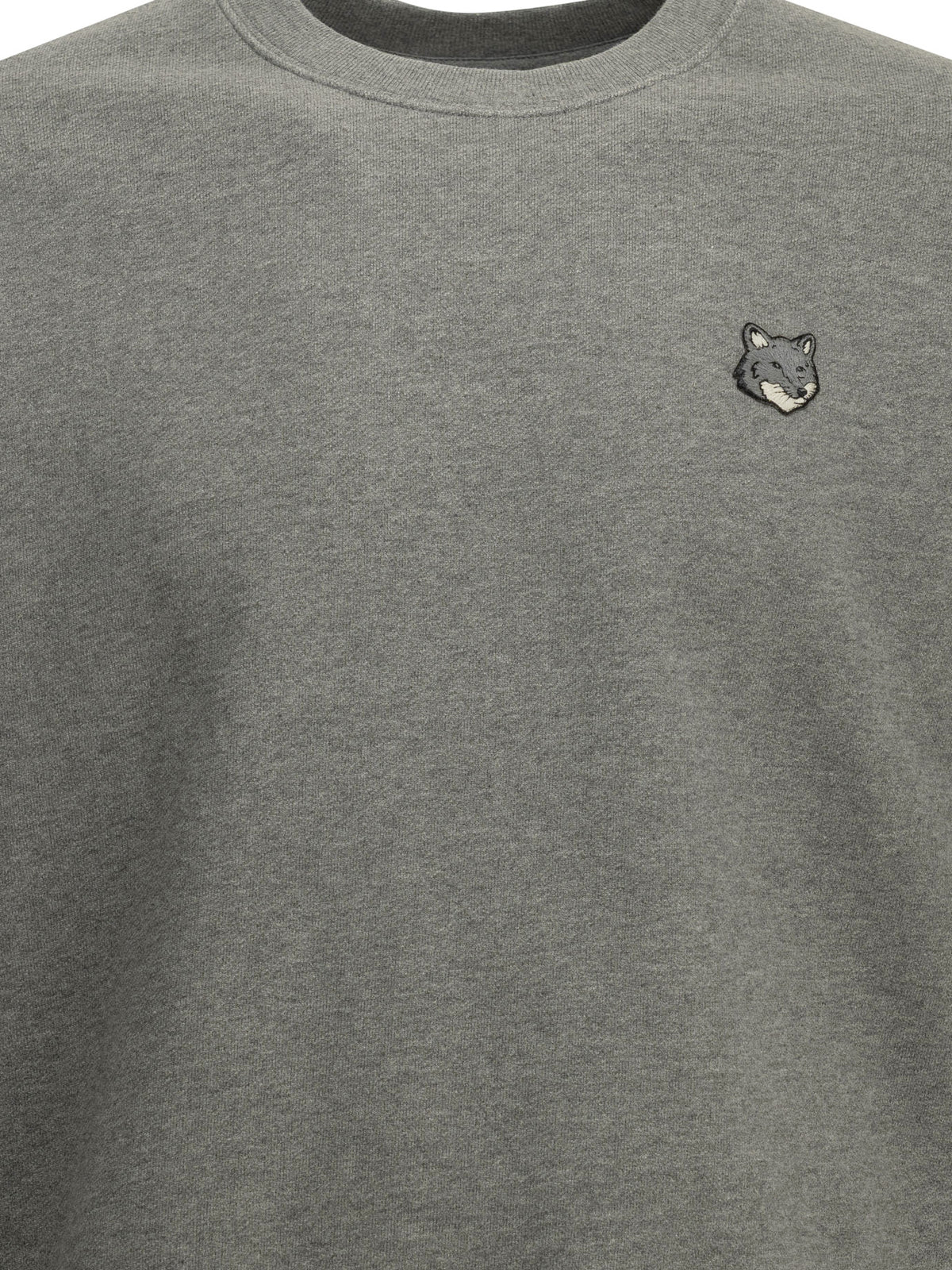 Maison Kitsuné Fox Head Crew Neck Sweatshirt