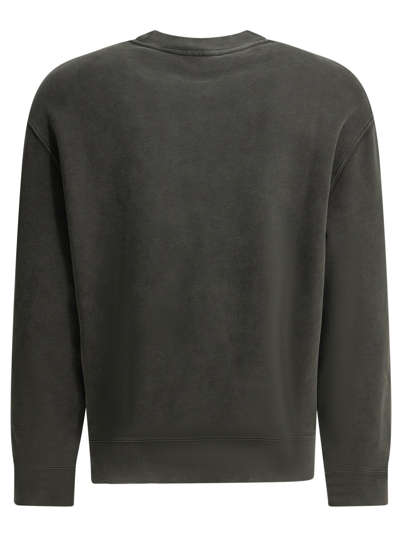 Maison Kitsuné Fox Head Faded Crew Neck Sweatshirt