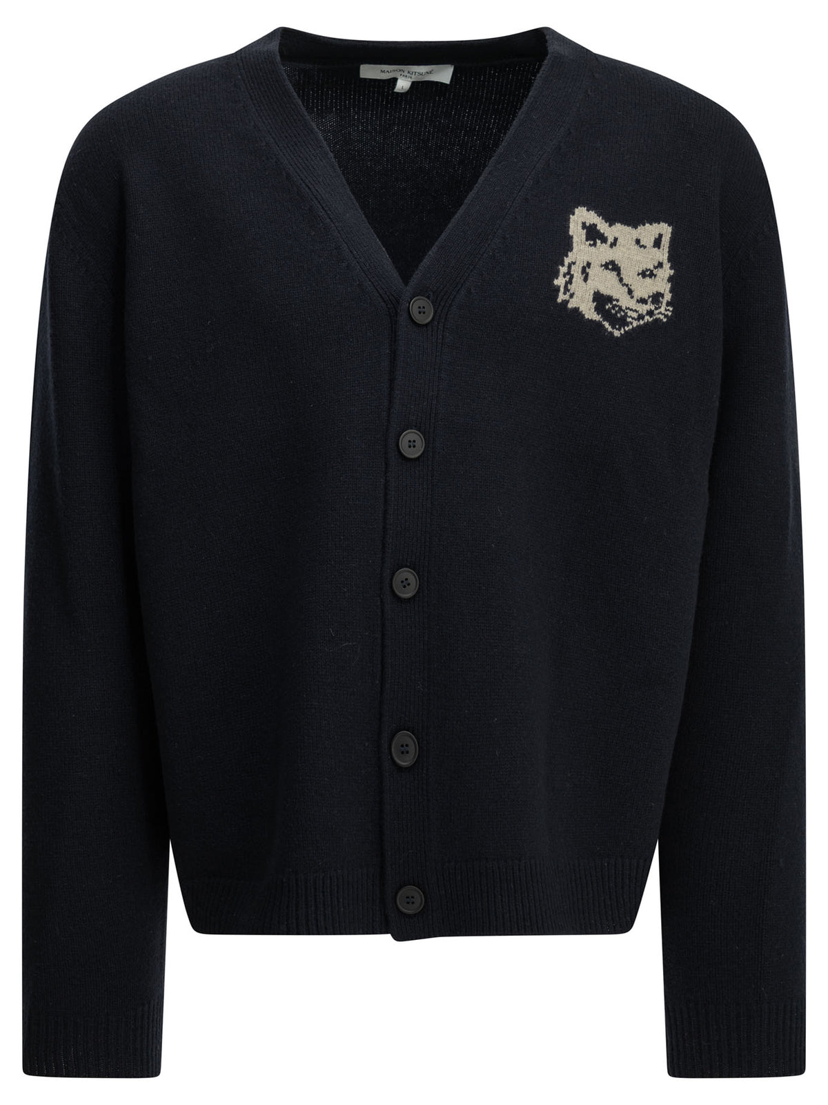 Maison Kitsuné Fox Head Cardigan