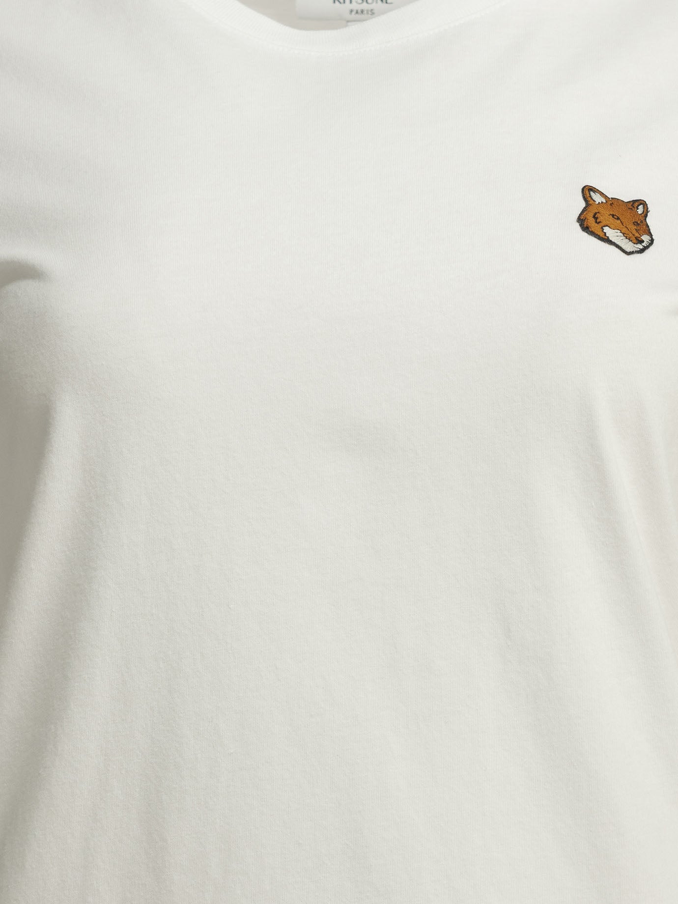 Maison Kitsuné Fox Head Crew-Neck T-Shirt