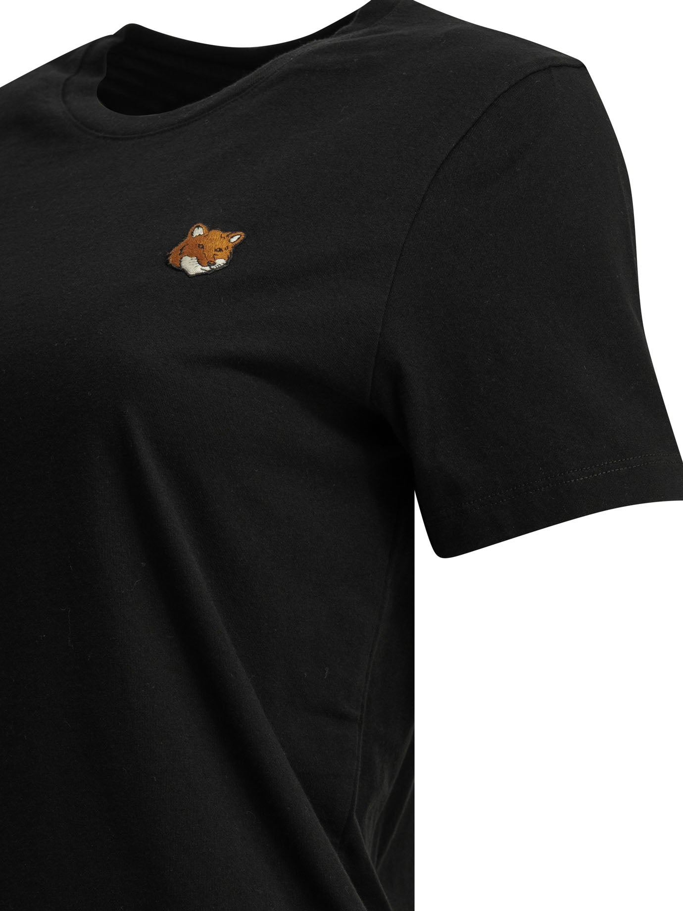 Maison Kitsuné Fox Head Crew-Neck T-Shirt